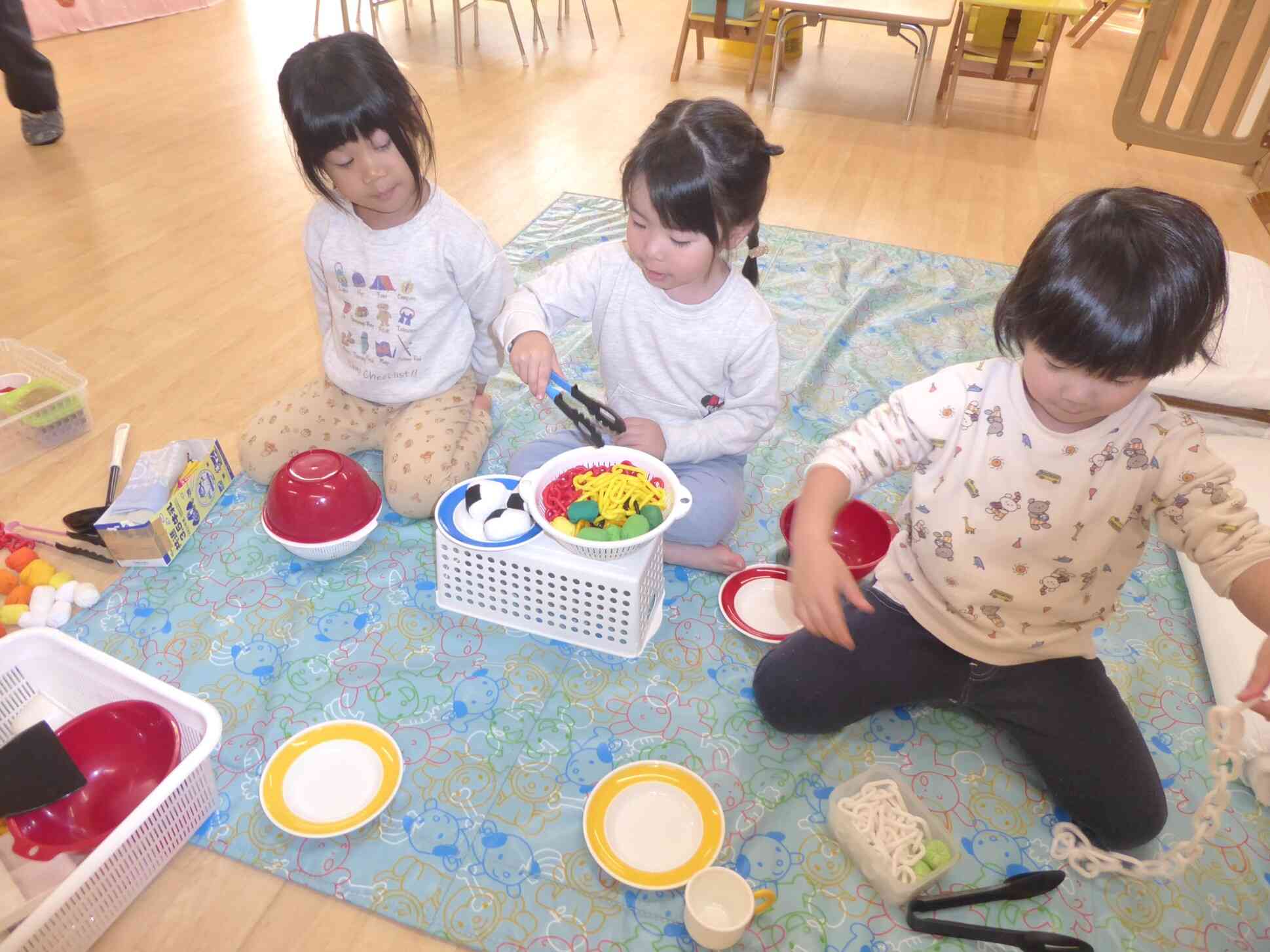 今日はお部屋でゆったり過ごしました