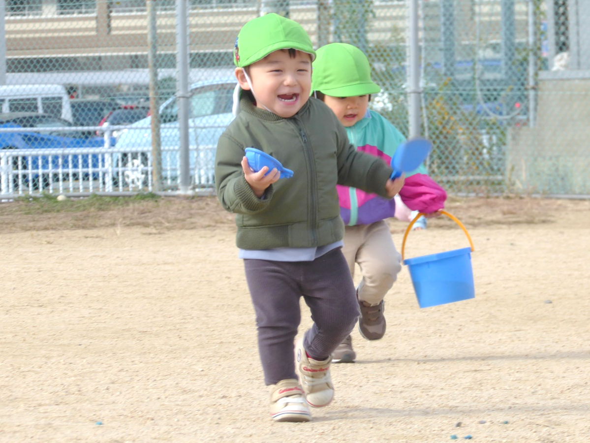 今日もおもいっきり遊ぶぞぉ〜！！