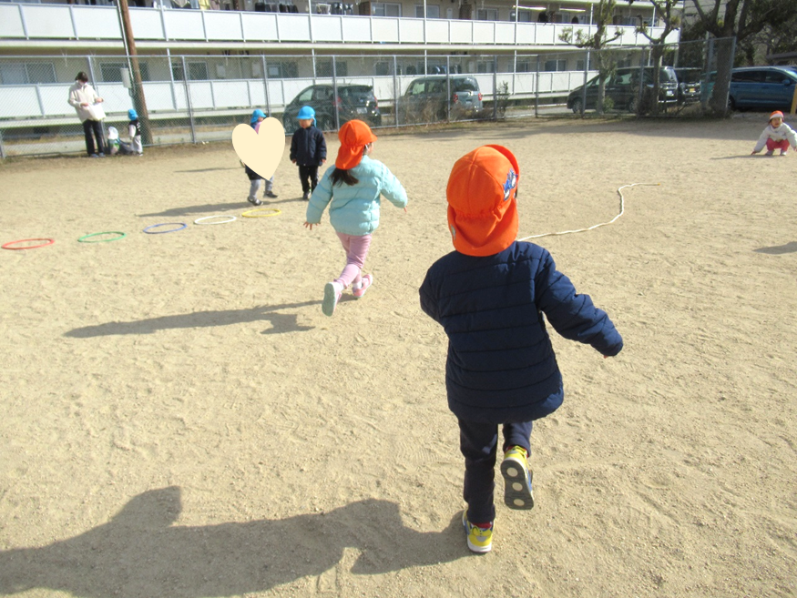 元気いっぱい戸外遊び！！