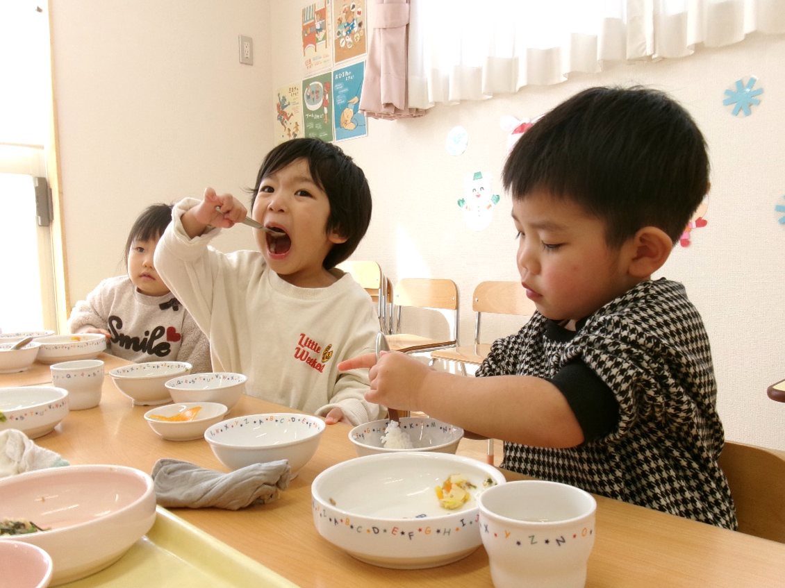 今日の給食は？(*^-^*)