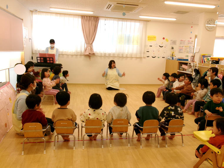 みんなで元気に朝の会！！