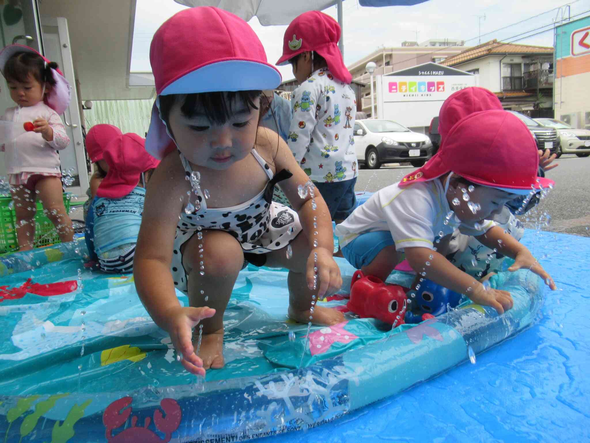 水あそび