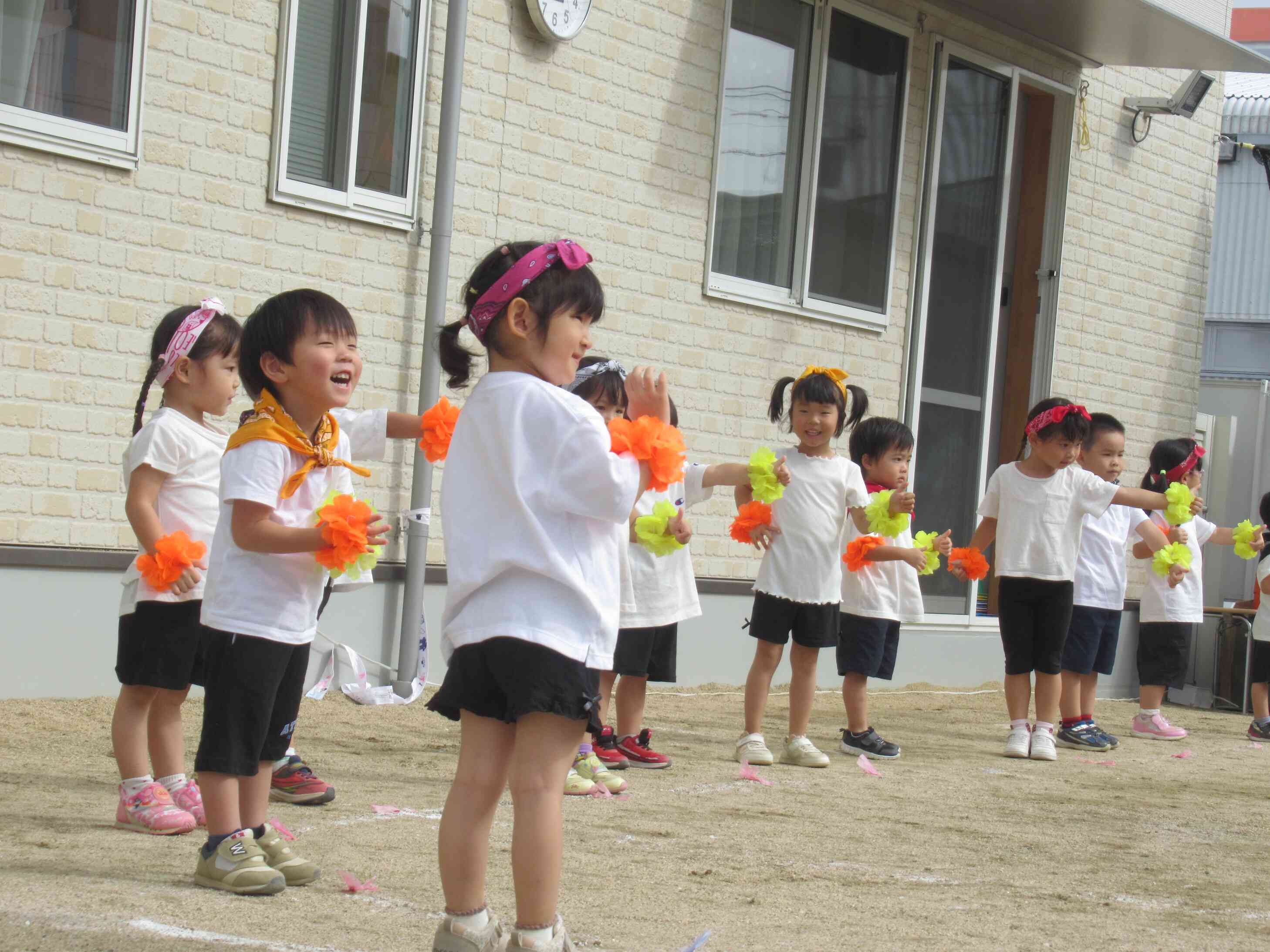 はじめての運動会