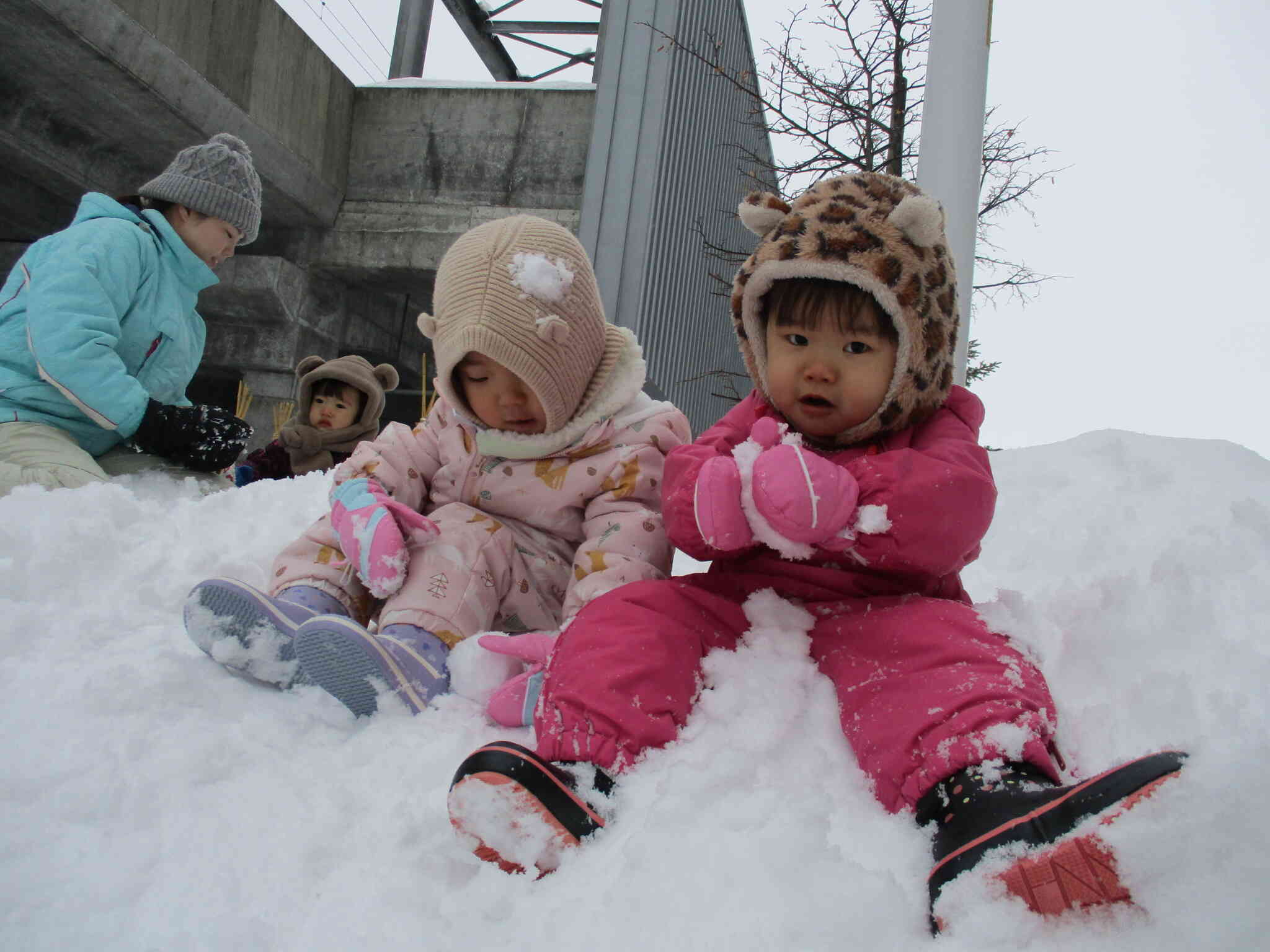 雪玉を作ってみたい！