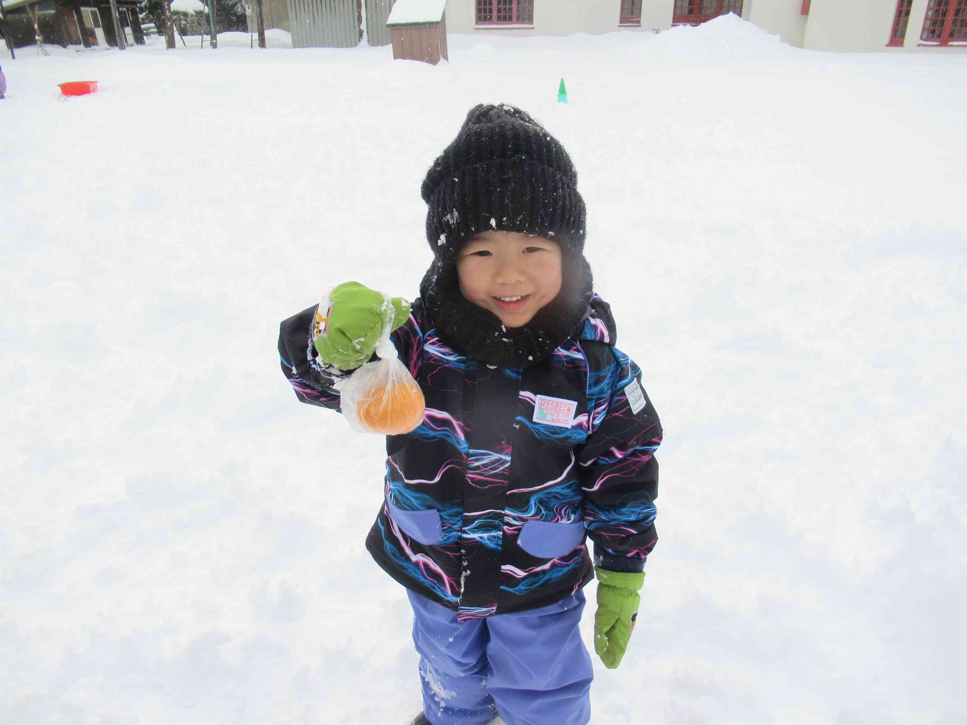 雪中運動会