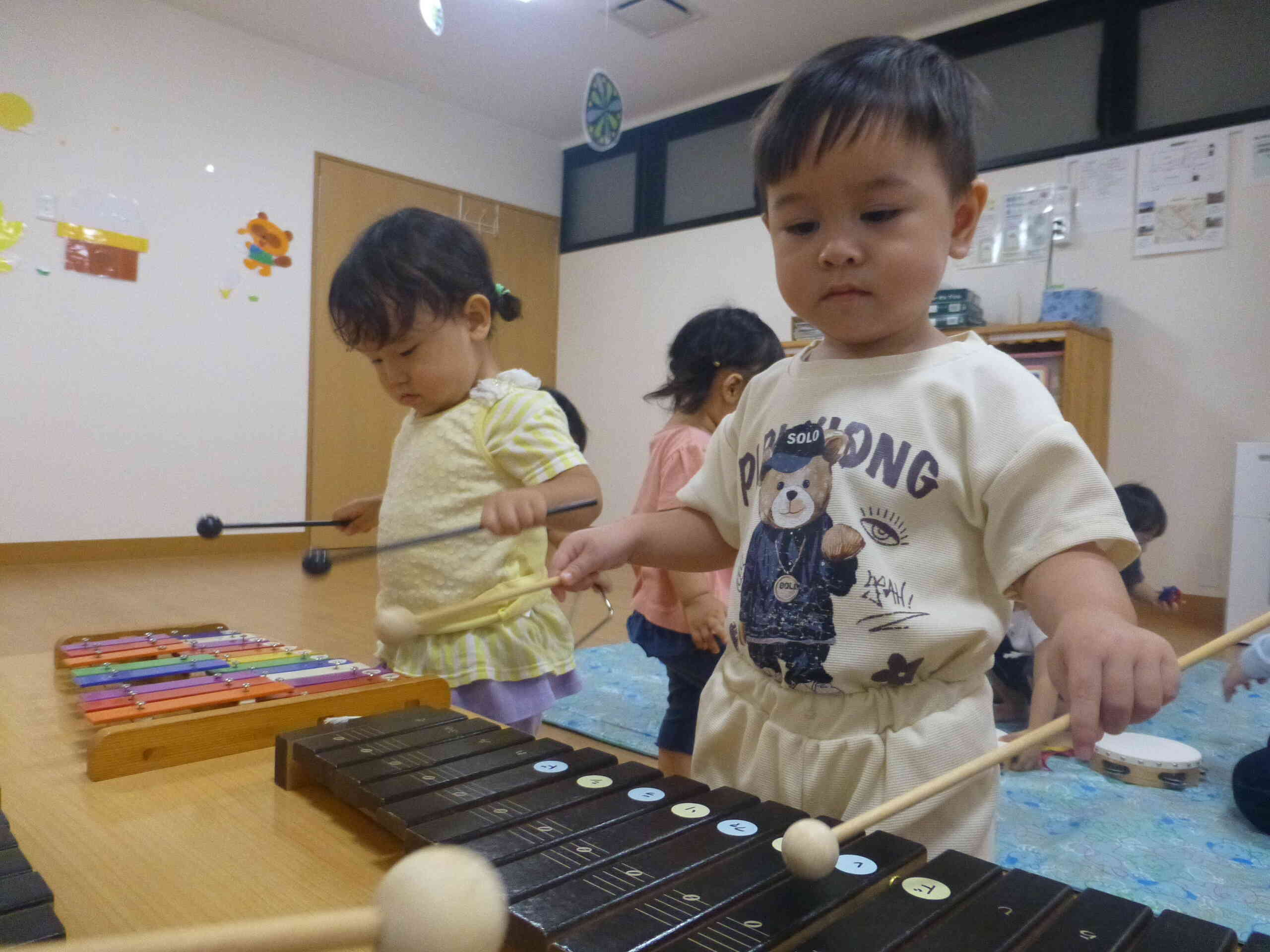 まるで連弾？？二重奏！！