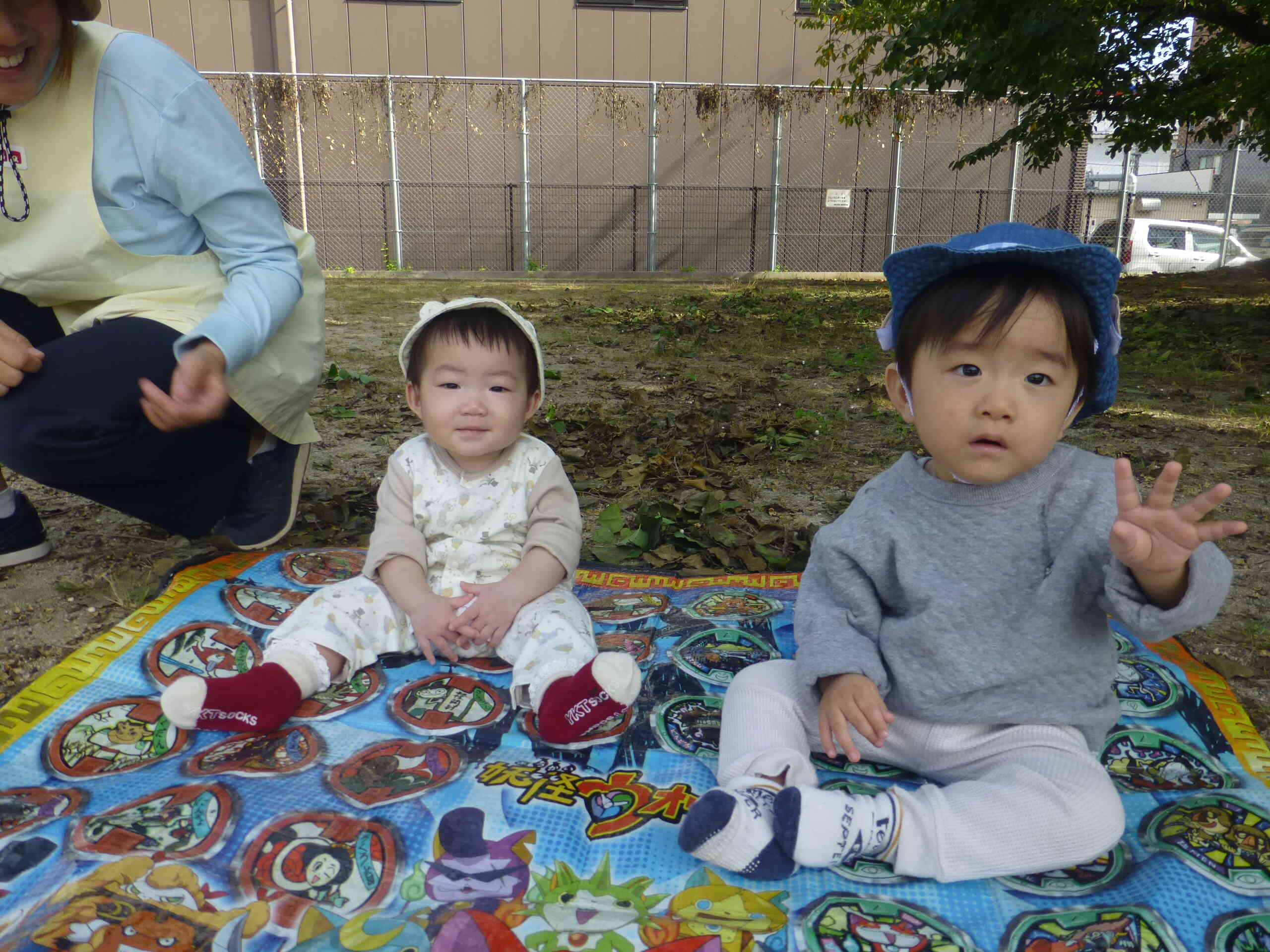 シートに座って秋を感じる☆