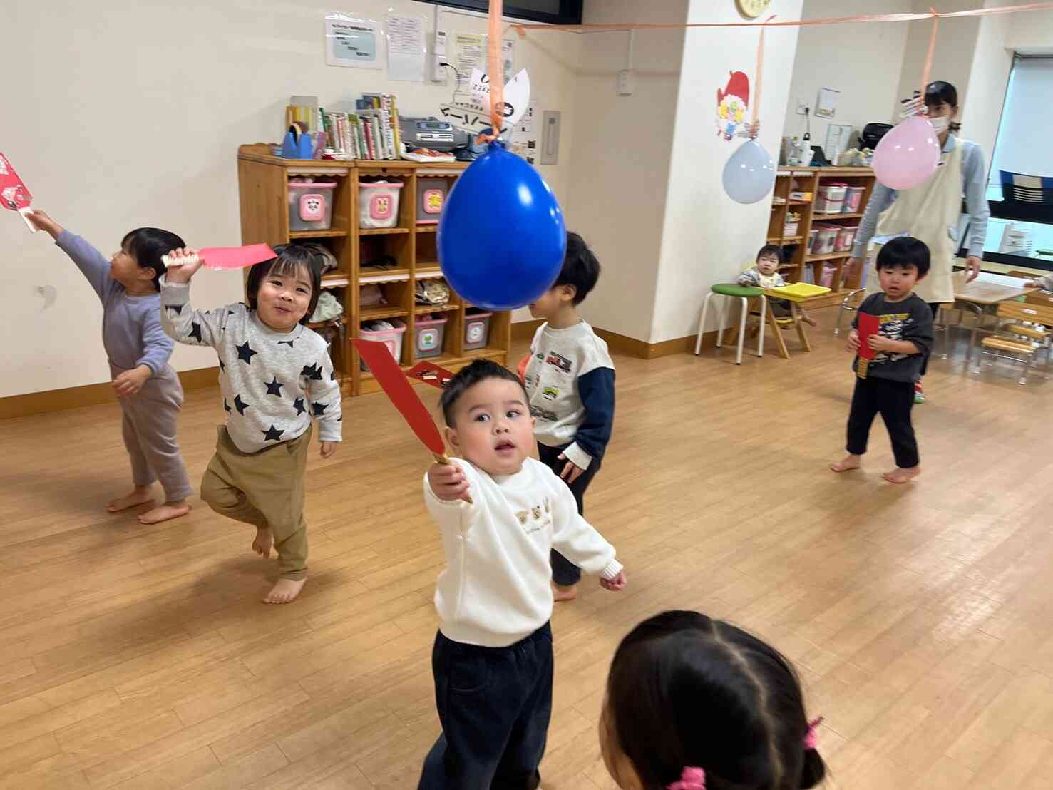 羽根つき遊び！