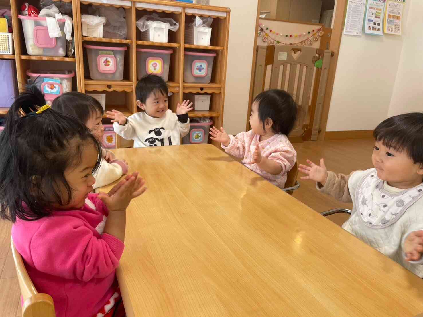 朝の会の様子☀　