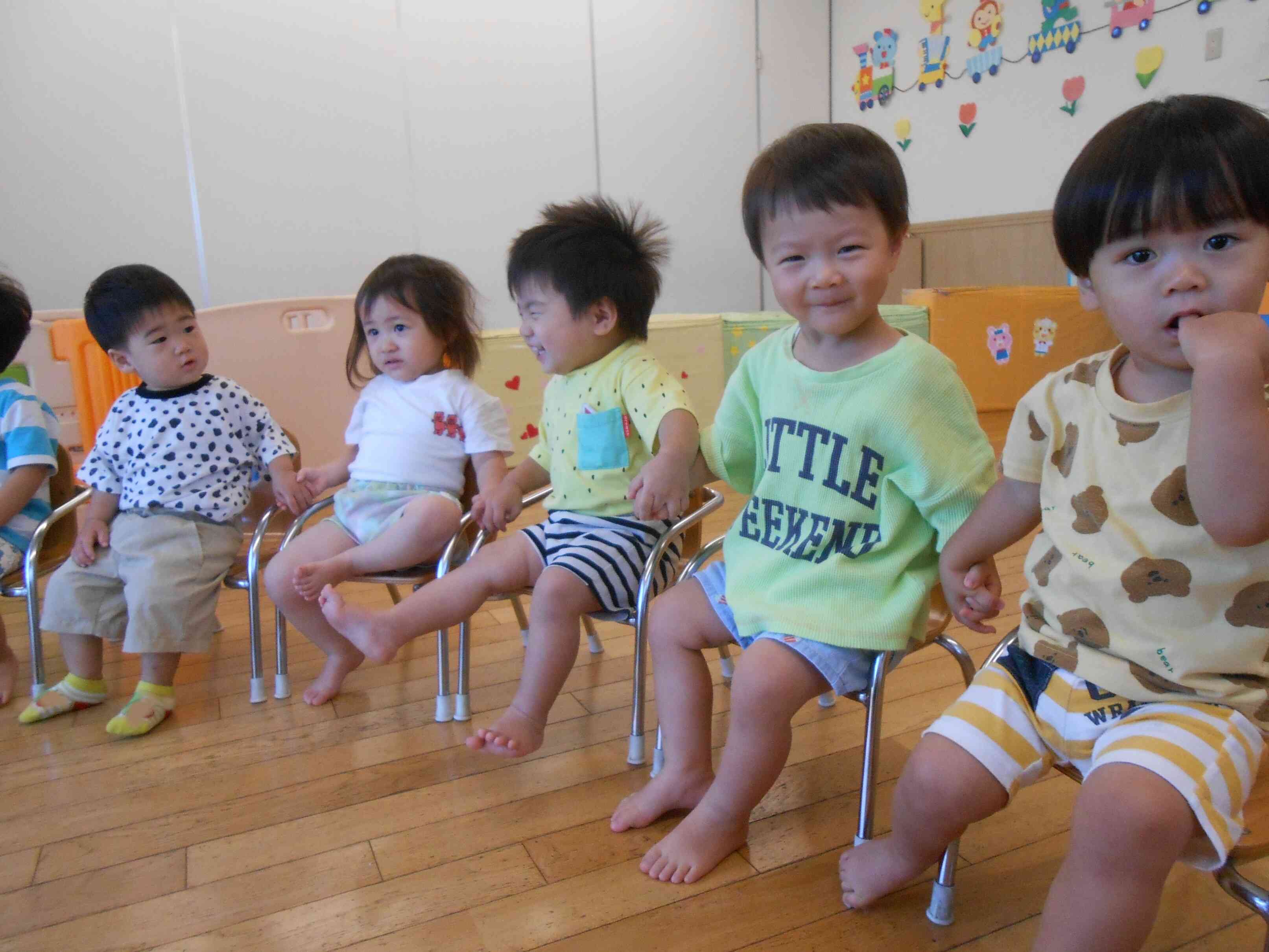 うさぎぐみ（1歳児）室内あそび