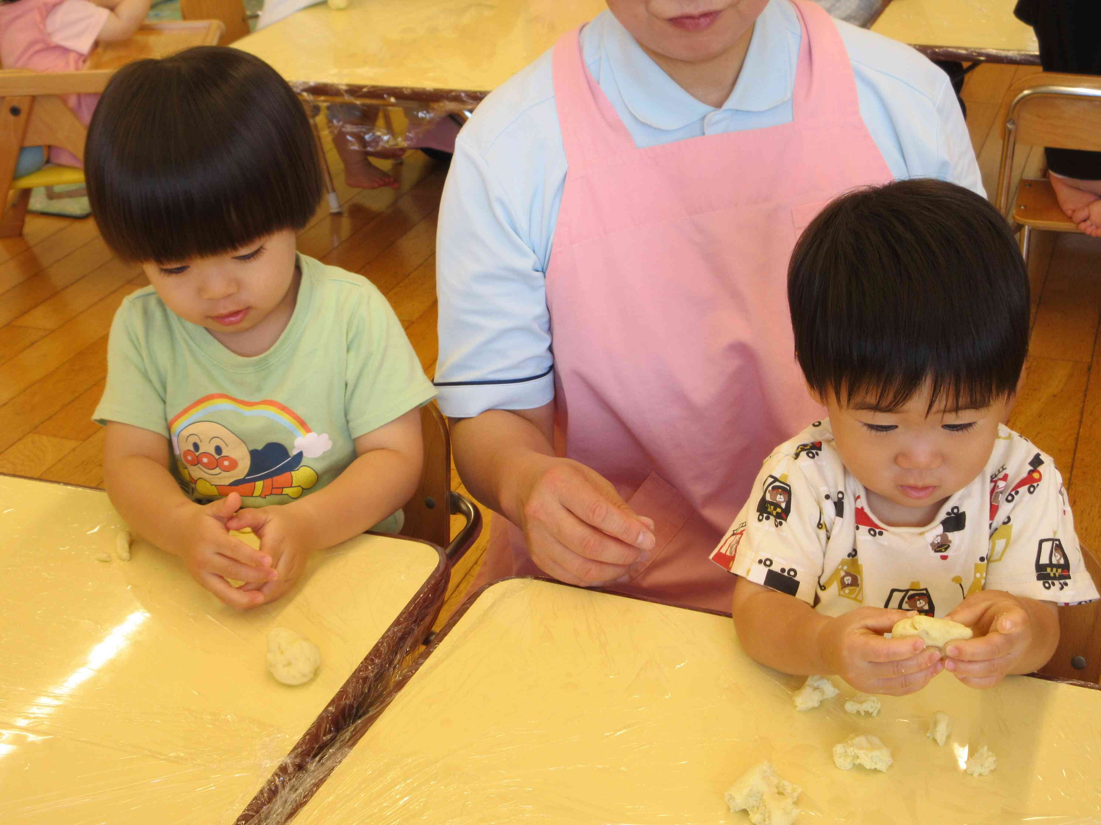 お月見団子を作ったよ☆