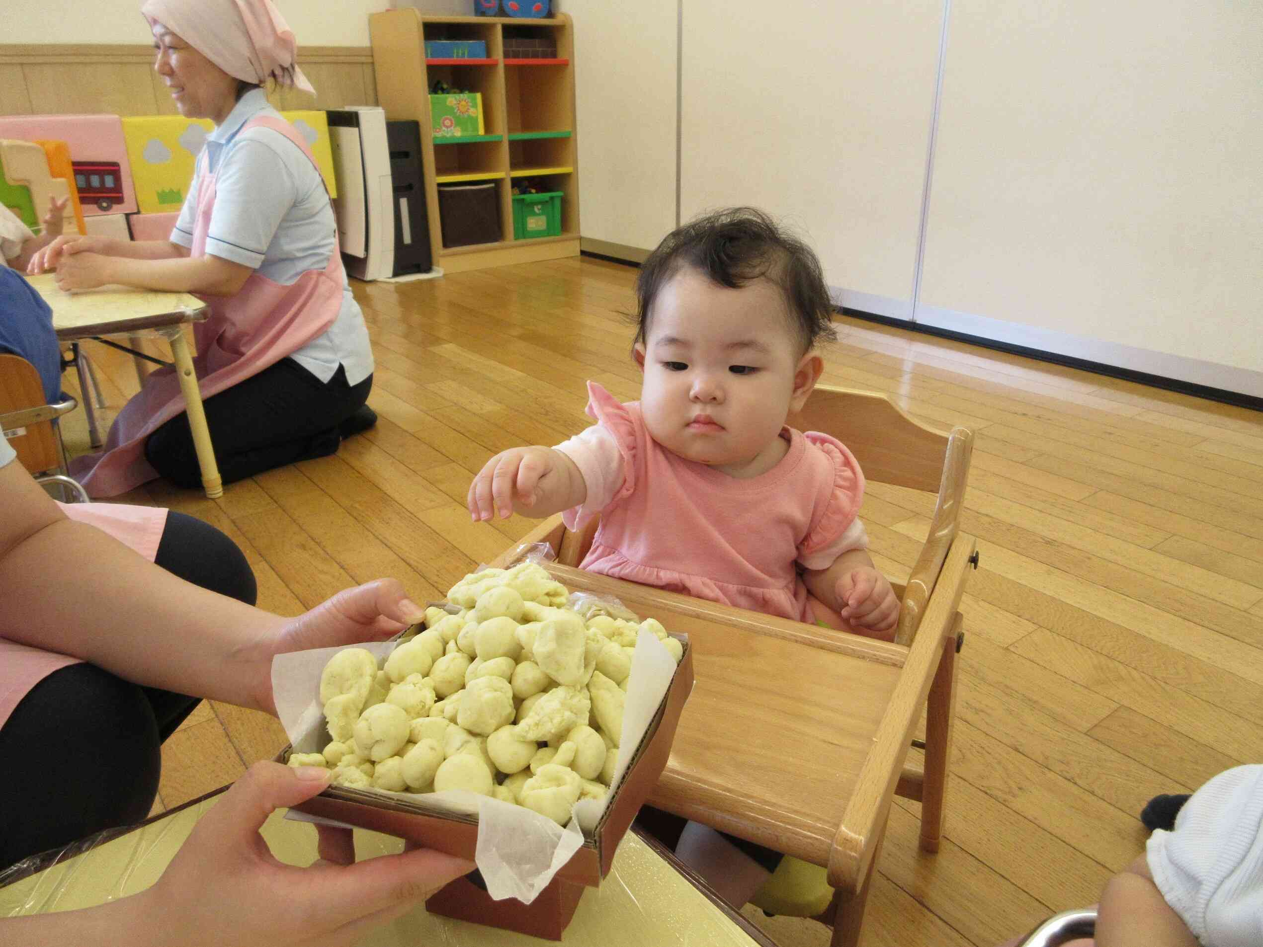 このお団子にしよ～と！！