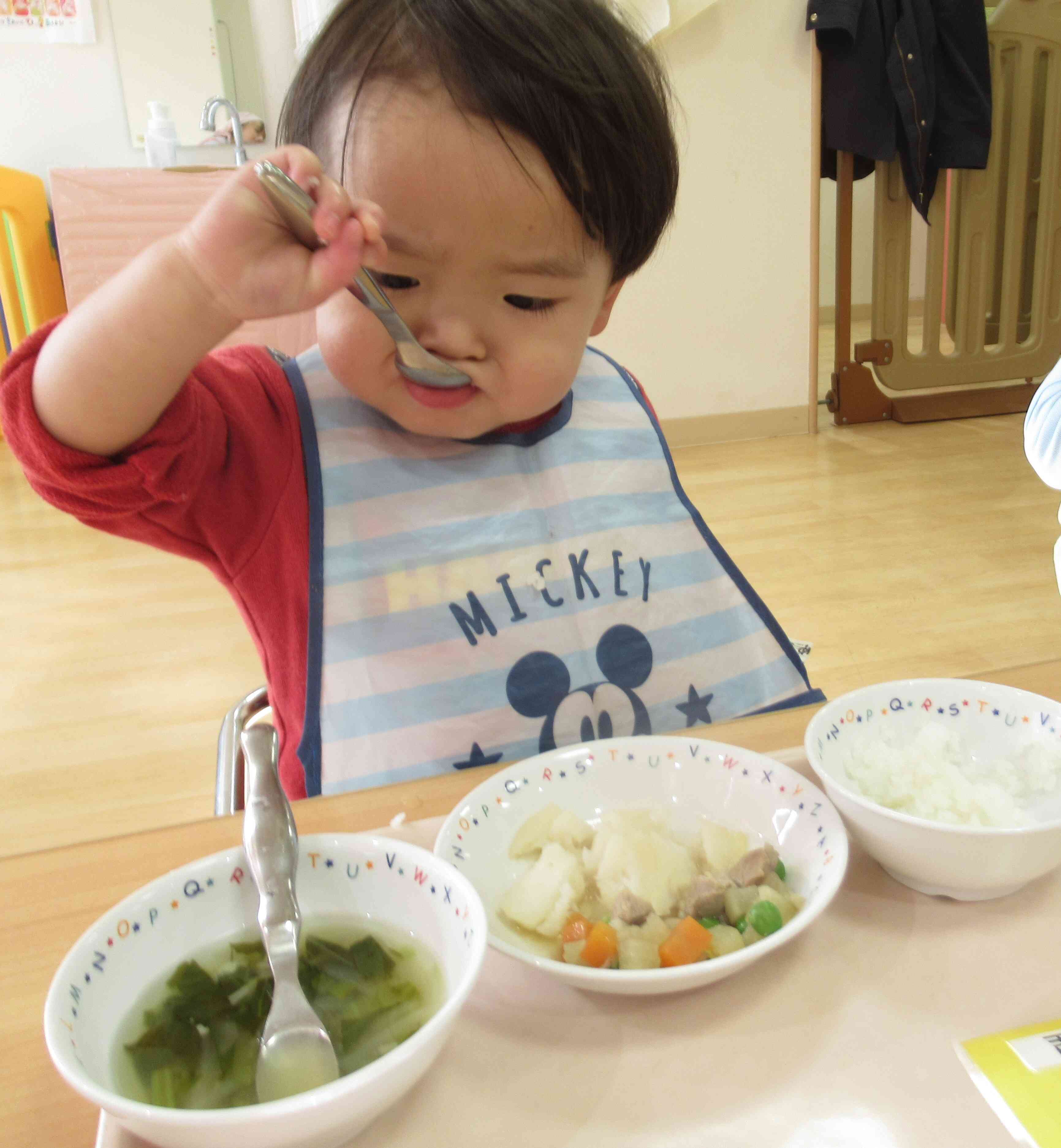 ひよこ組の給食