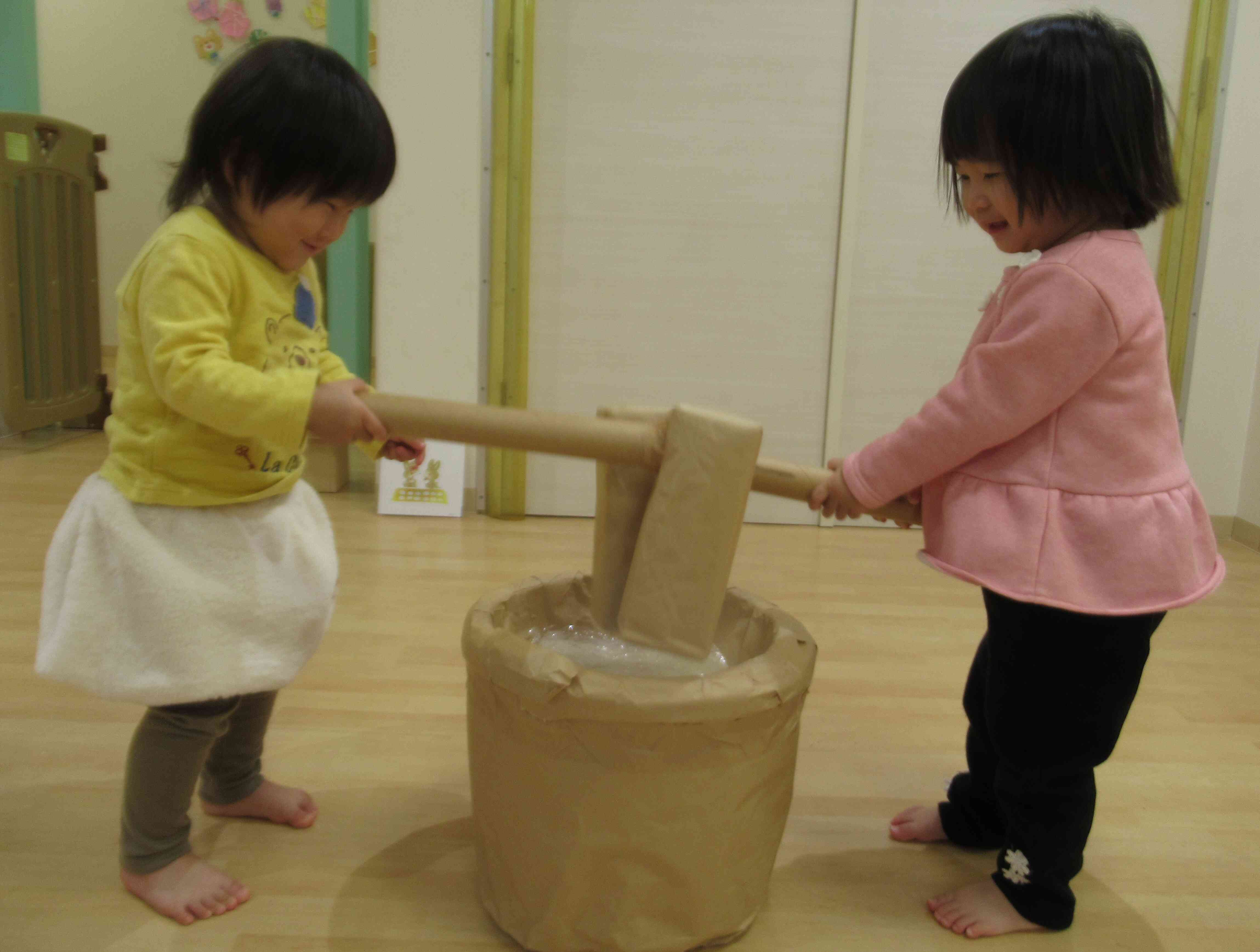 餅つき