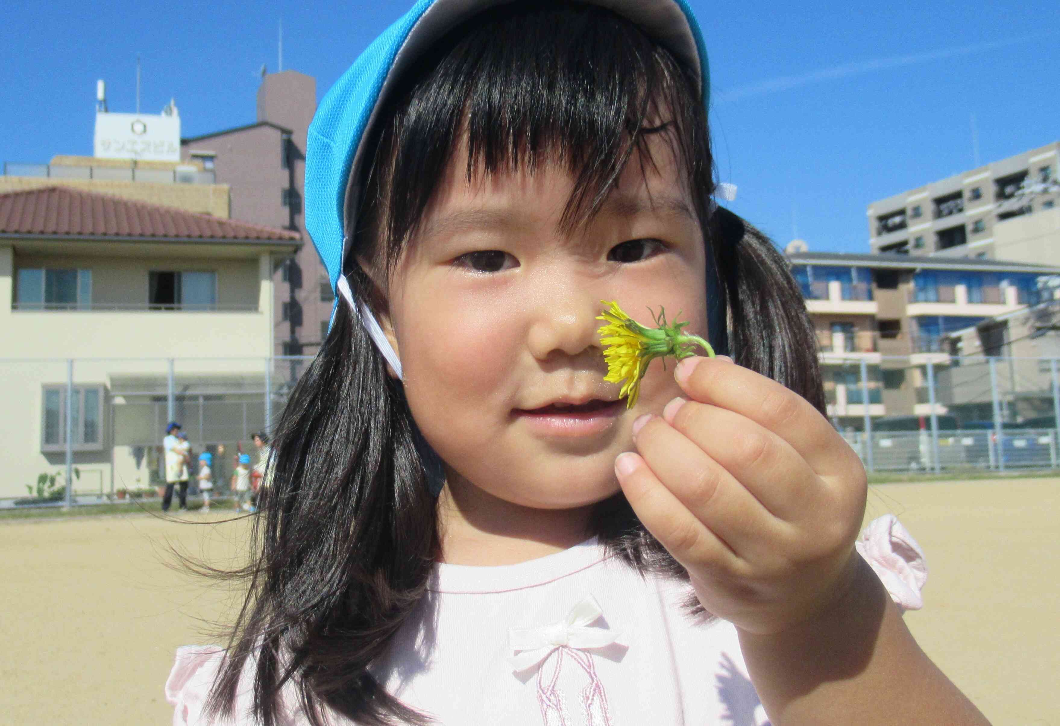 お花見つけたよ♪