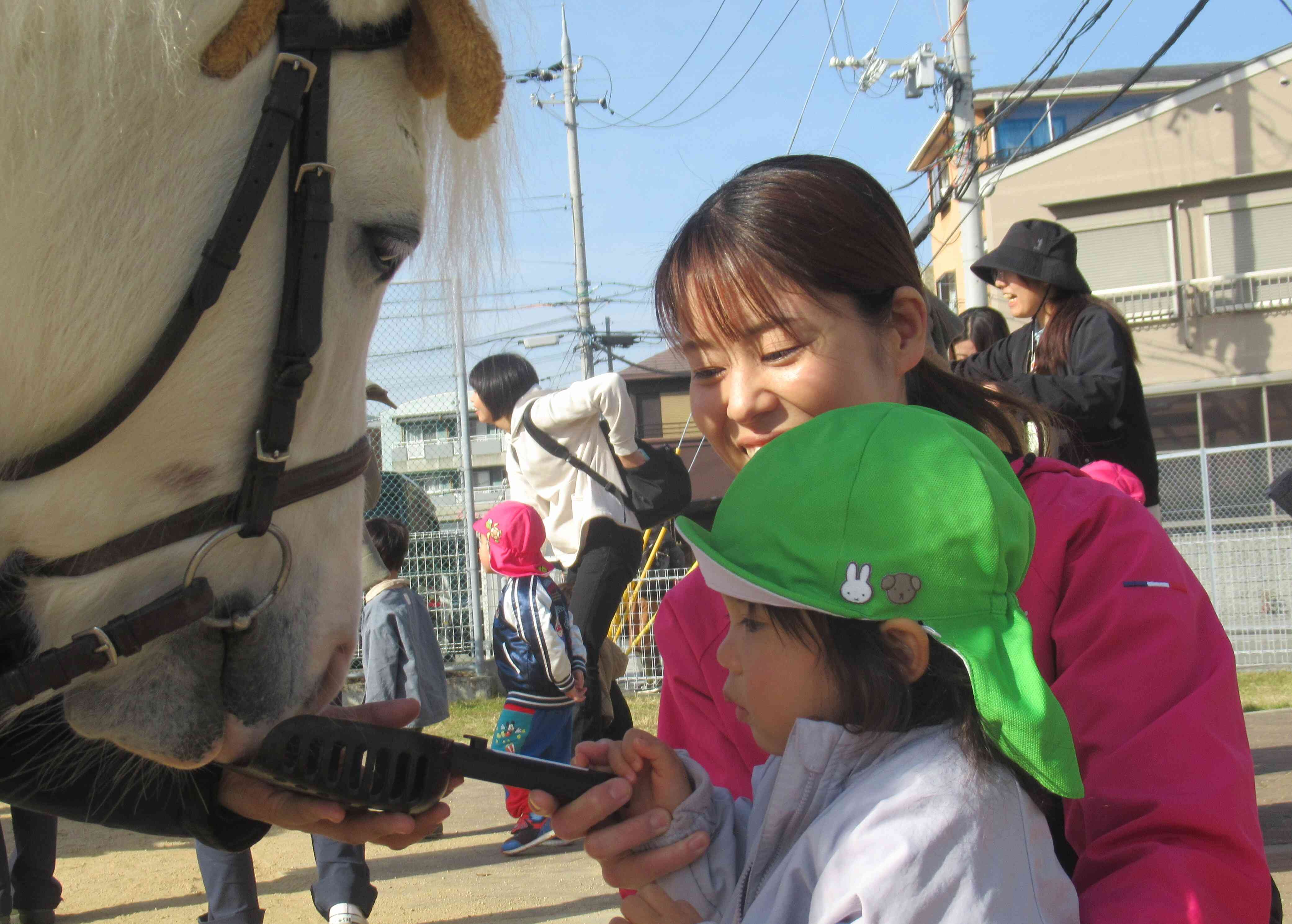 お馬さん喜んでいるかな？