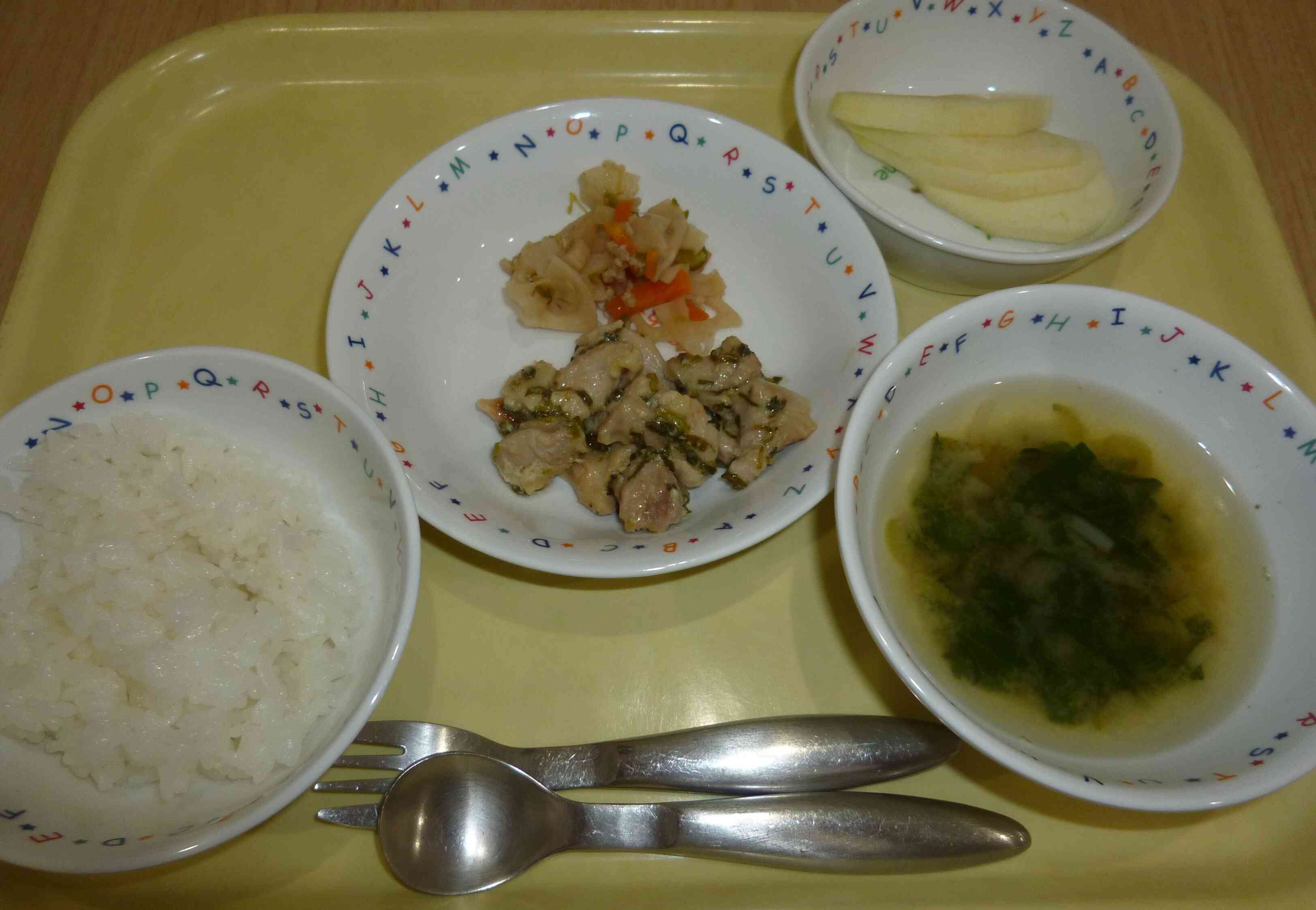 １０月９日の給食