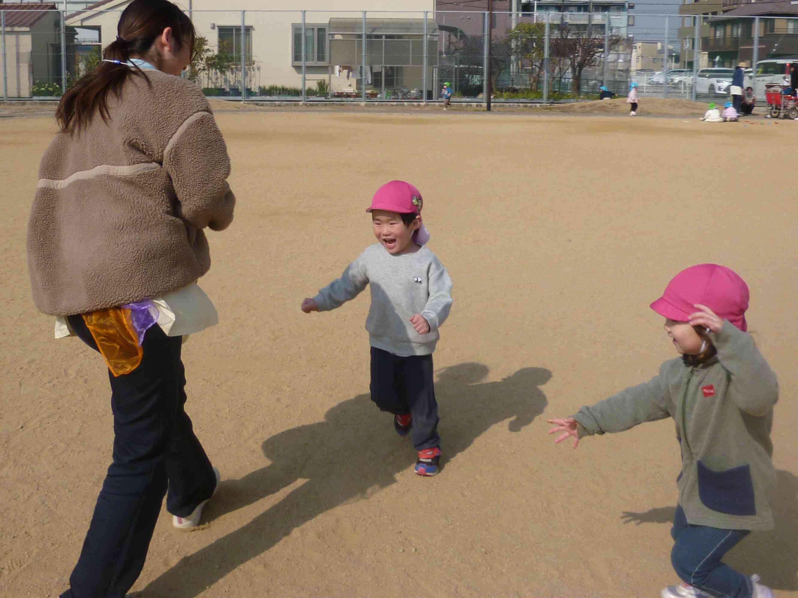 久しぶりのお外遊び