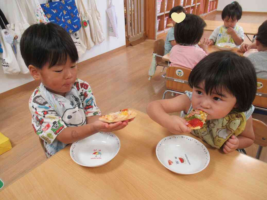 焼き上がりましたよ～♡出来たて美味しいね！！