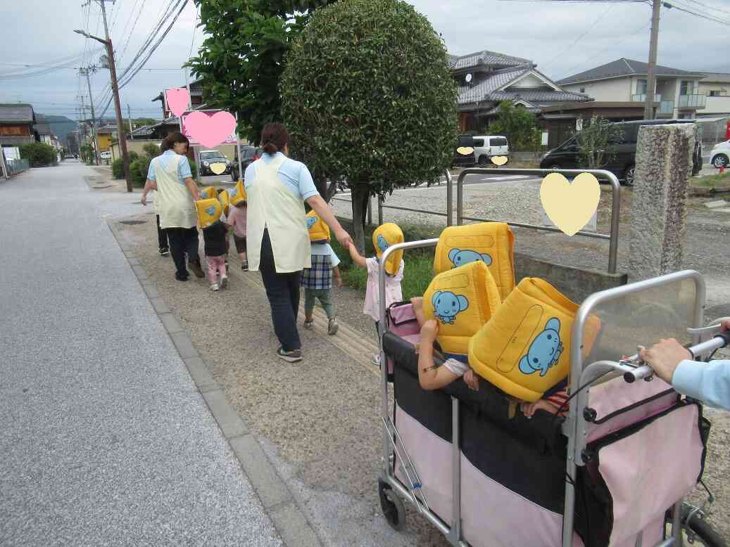 毎月の避難訓練の積み重ねで！！