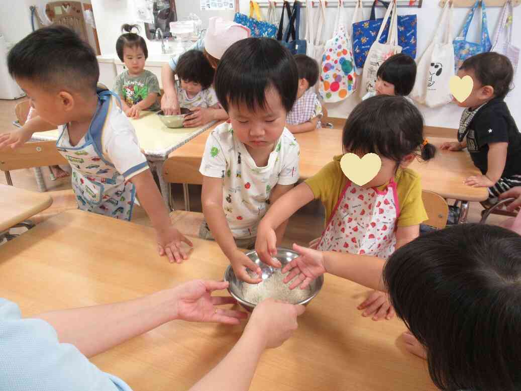 9月の食育（おにぎりを作ろう）その２