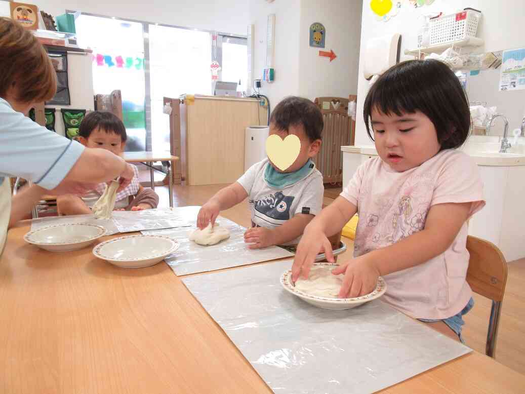 さぁ～お団子、作るよ～！！