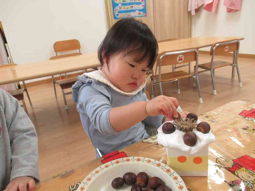 小さなケーキも作ってみます♪