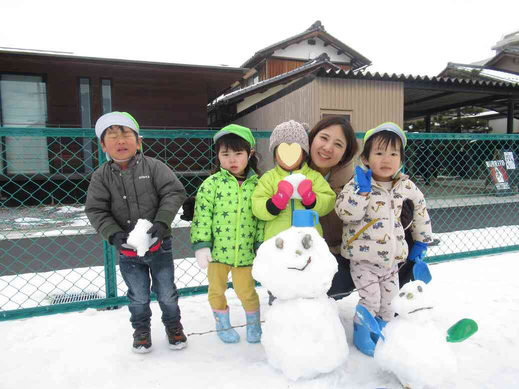 雪遊び～♪その２