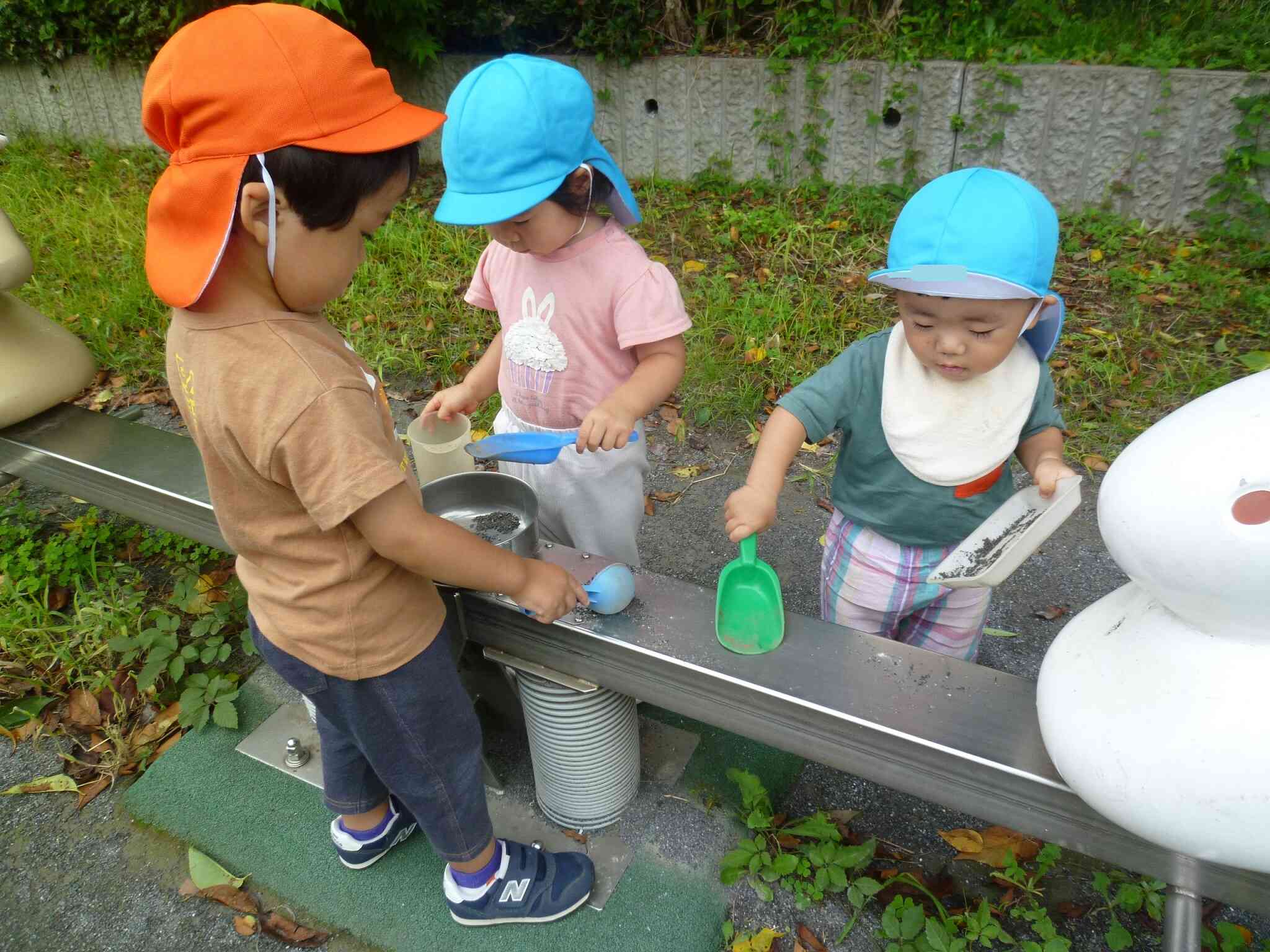 公園であそんだよ！