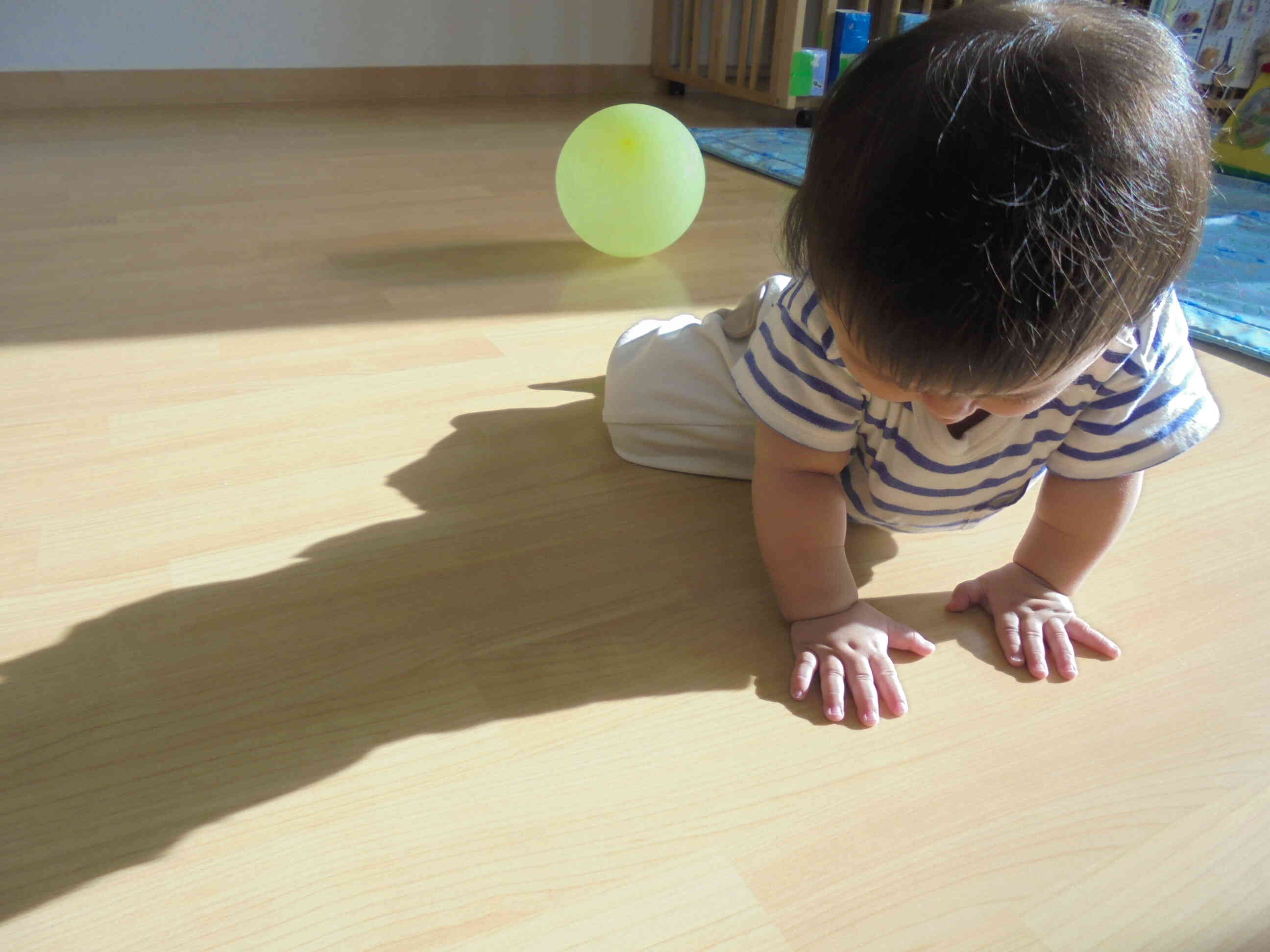 夕方の時間・・・(0歳児)