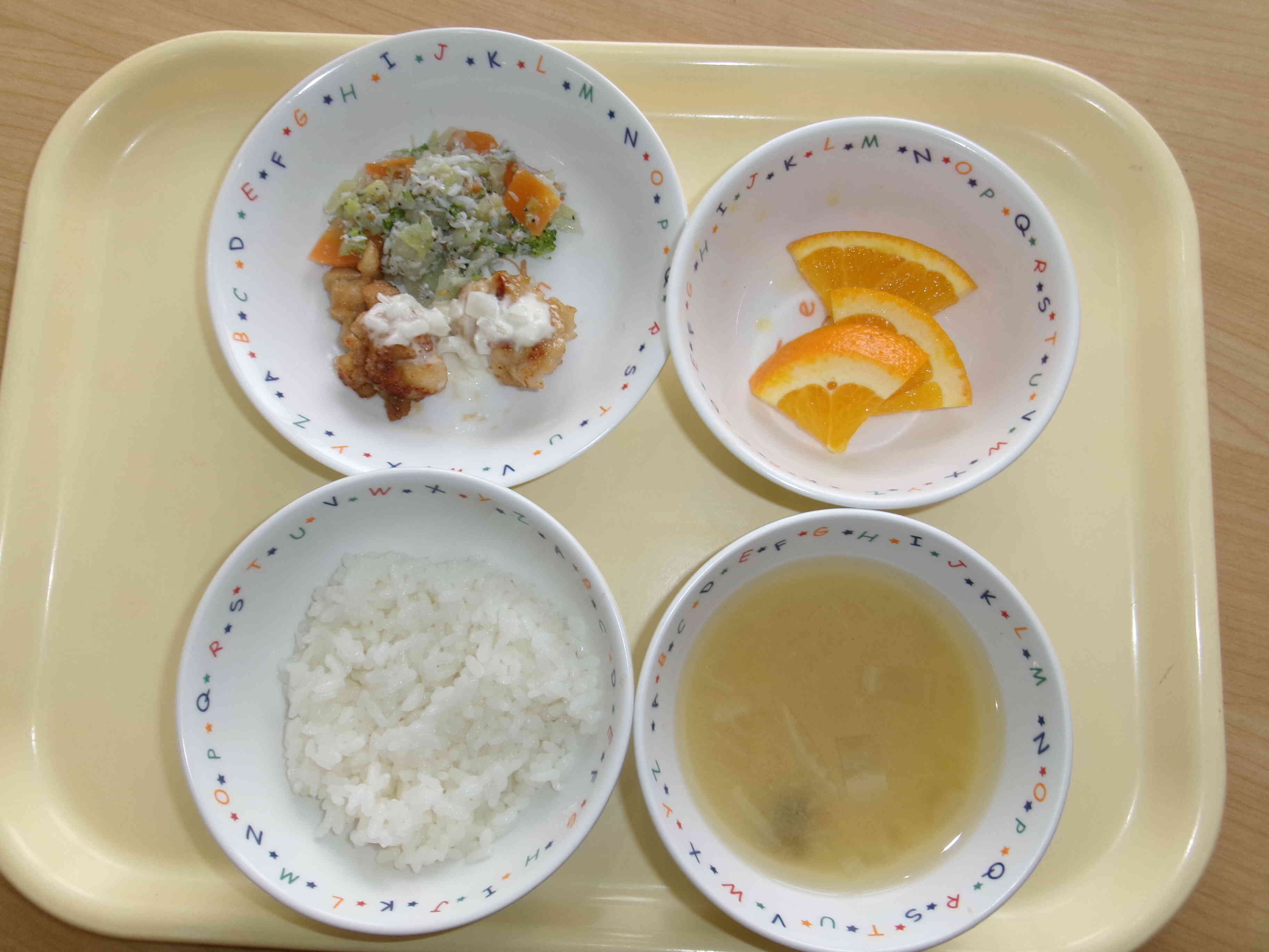 10月24日の給食