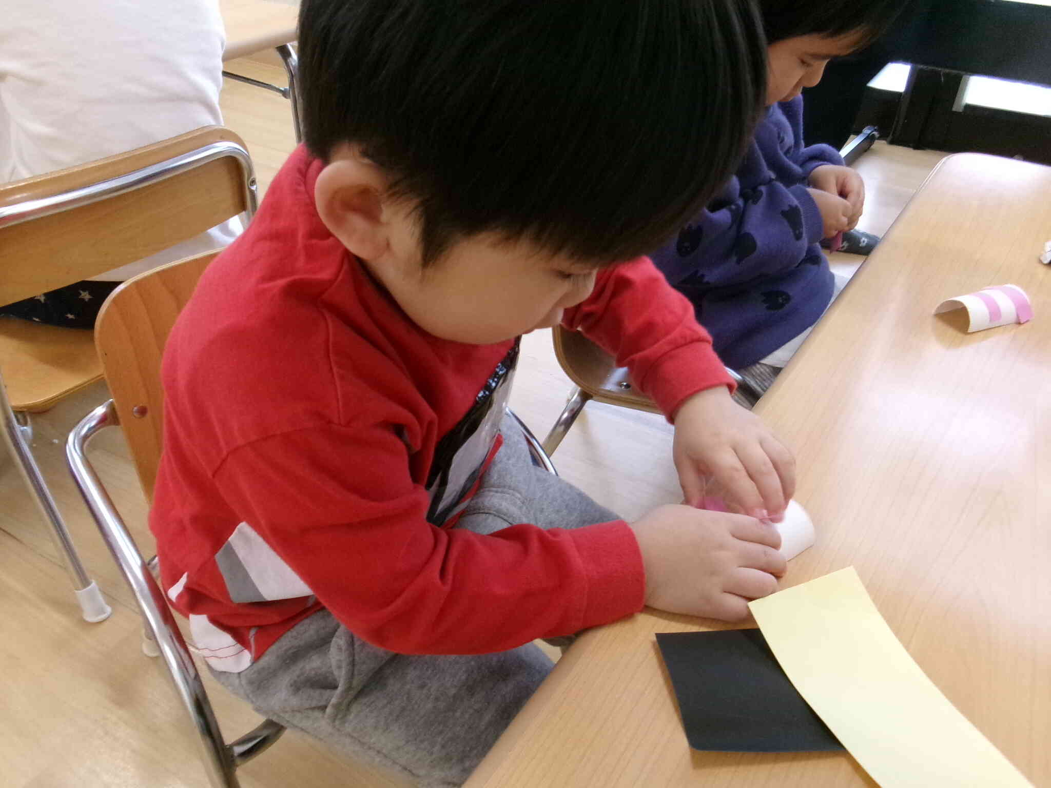 1月食育　おせち作り（1歳児）