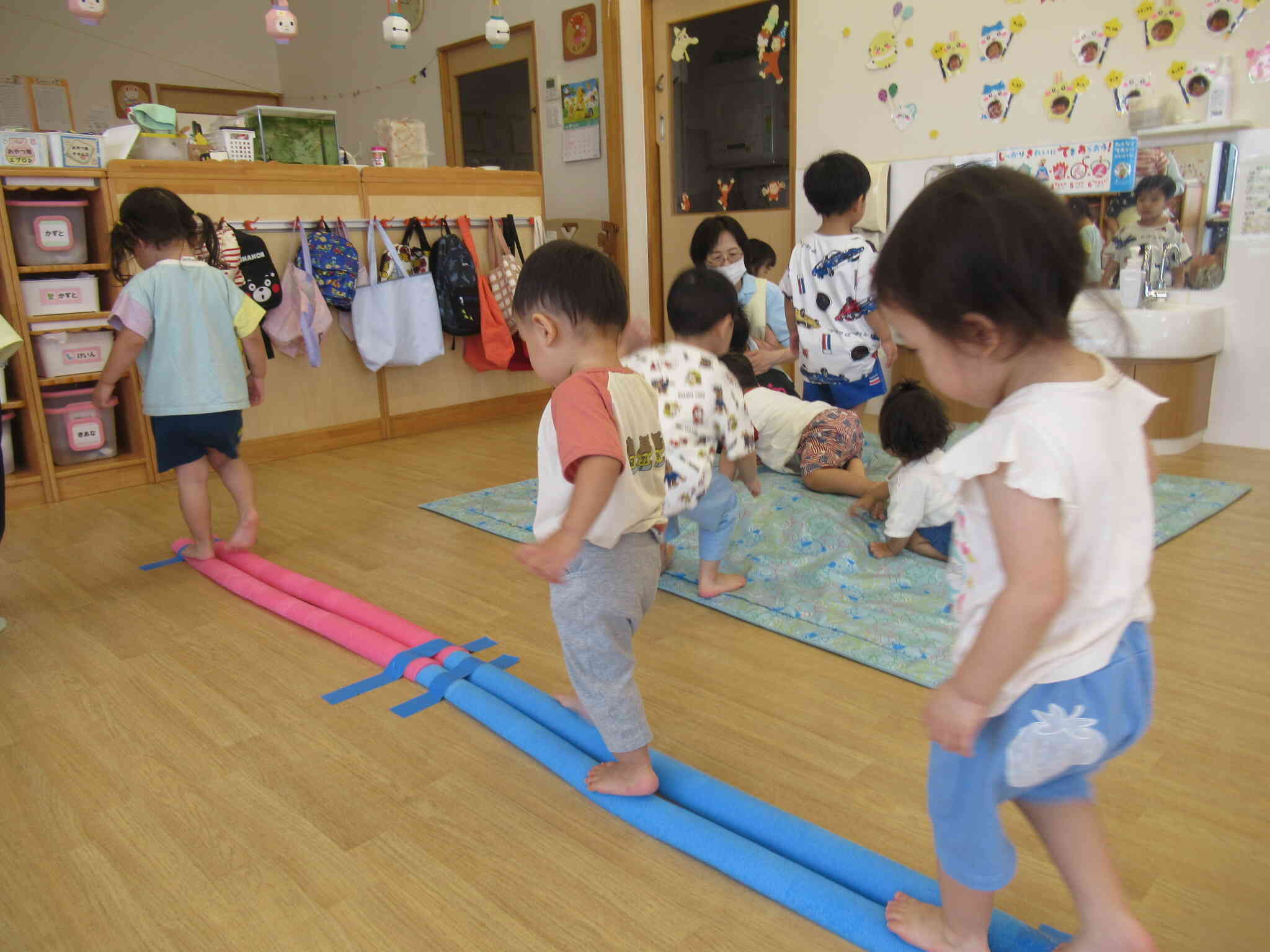 卸っ子☆体育ローテーションあそび