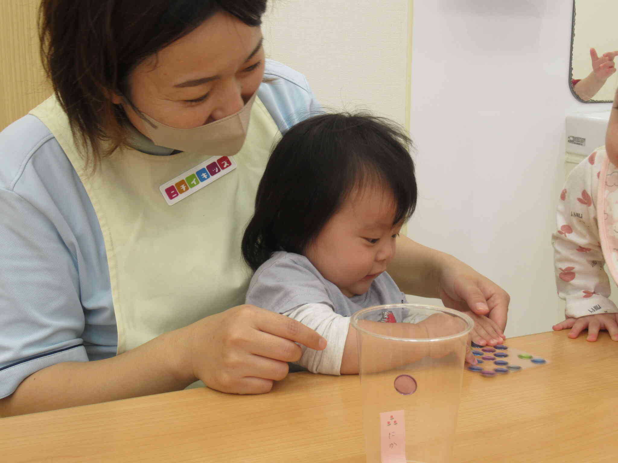 先生とプランター作り☆ひよこさん