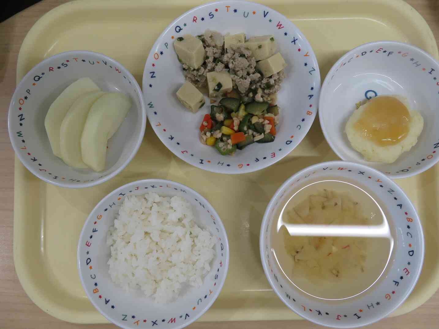 ８月３０日の給食