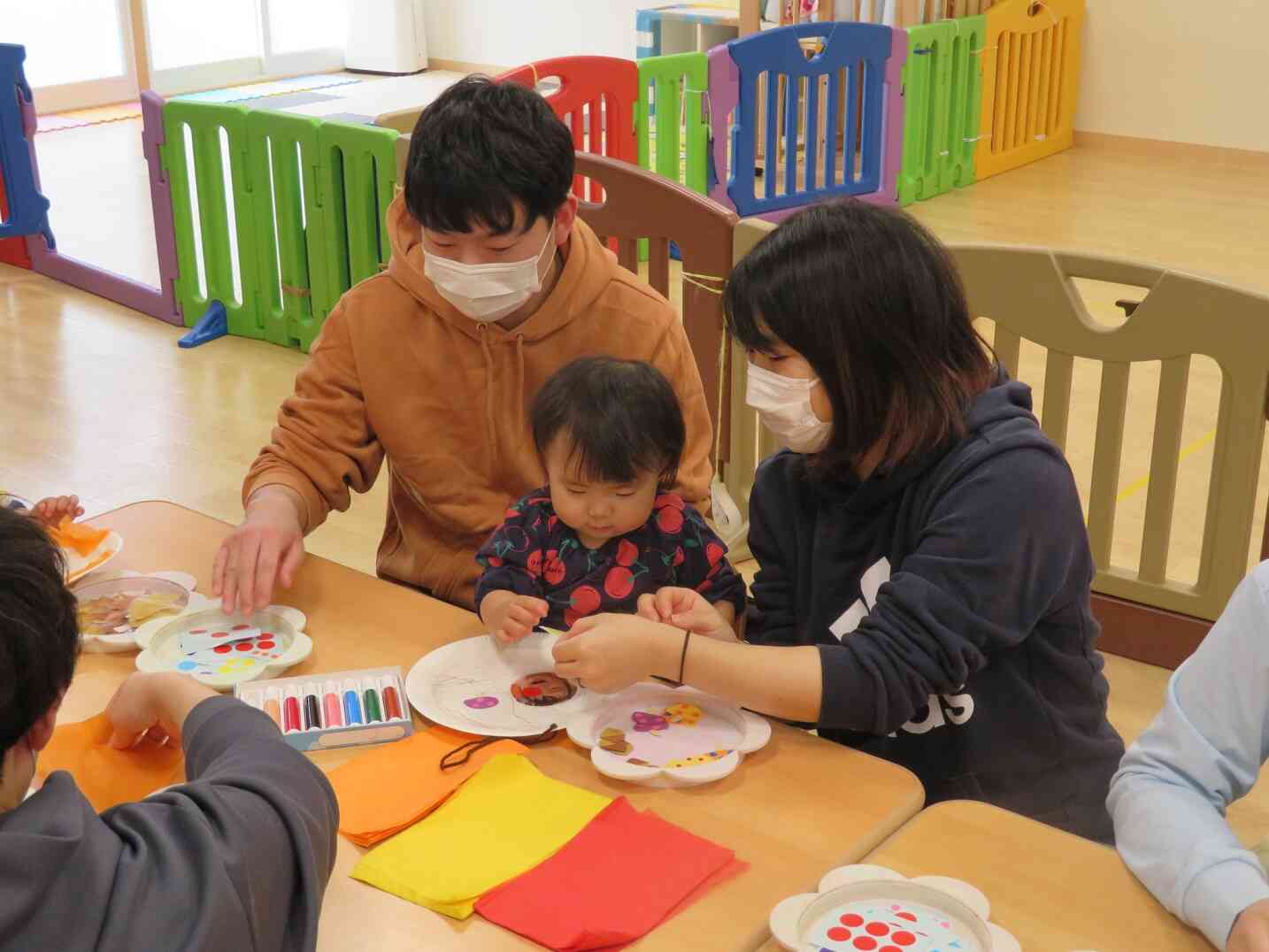 ひよこ組（0歳児）保育参観・給食試食会