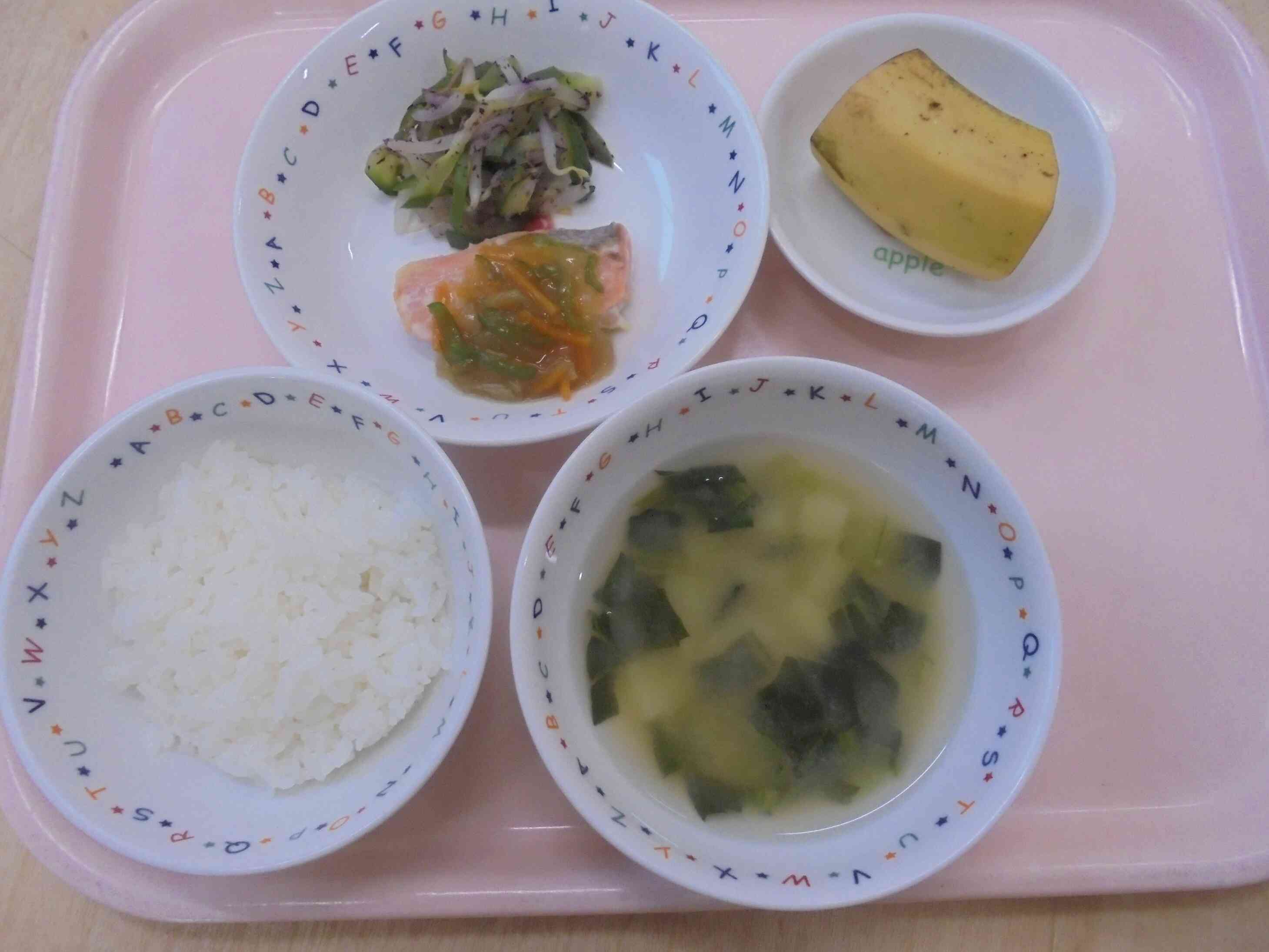 8月５日(月曜日）のお給食