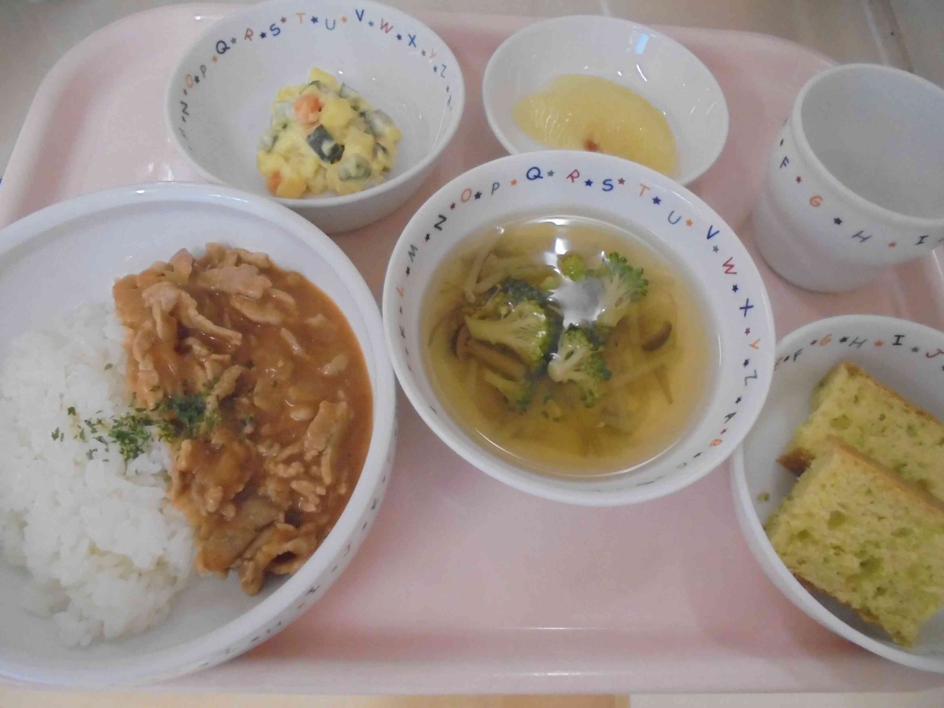 8月26日（月曜日）のお給食