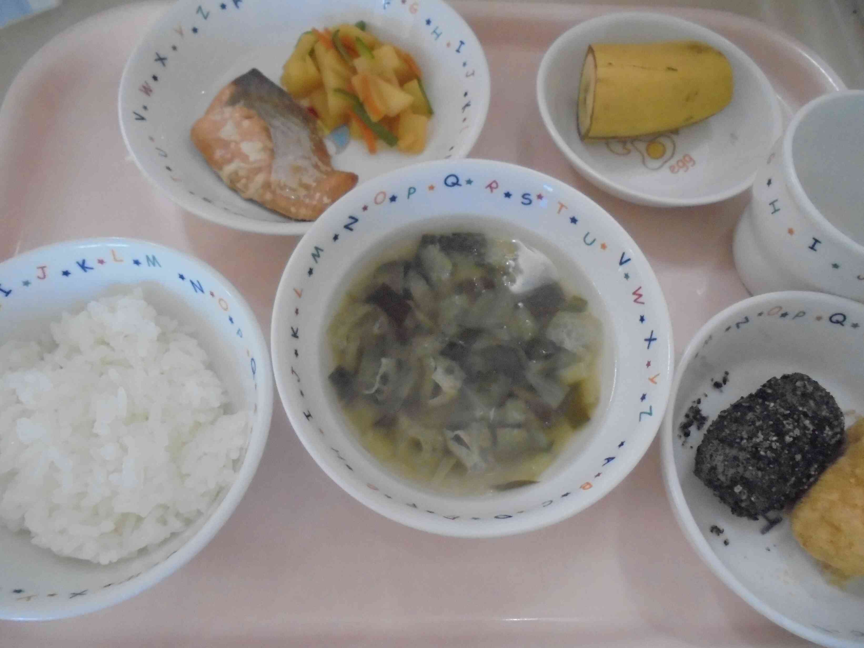 9月5日（木曜日）のお給食