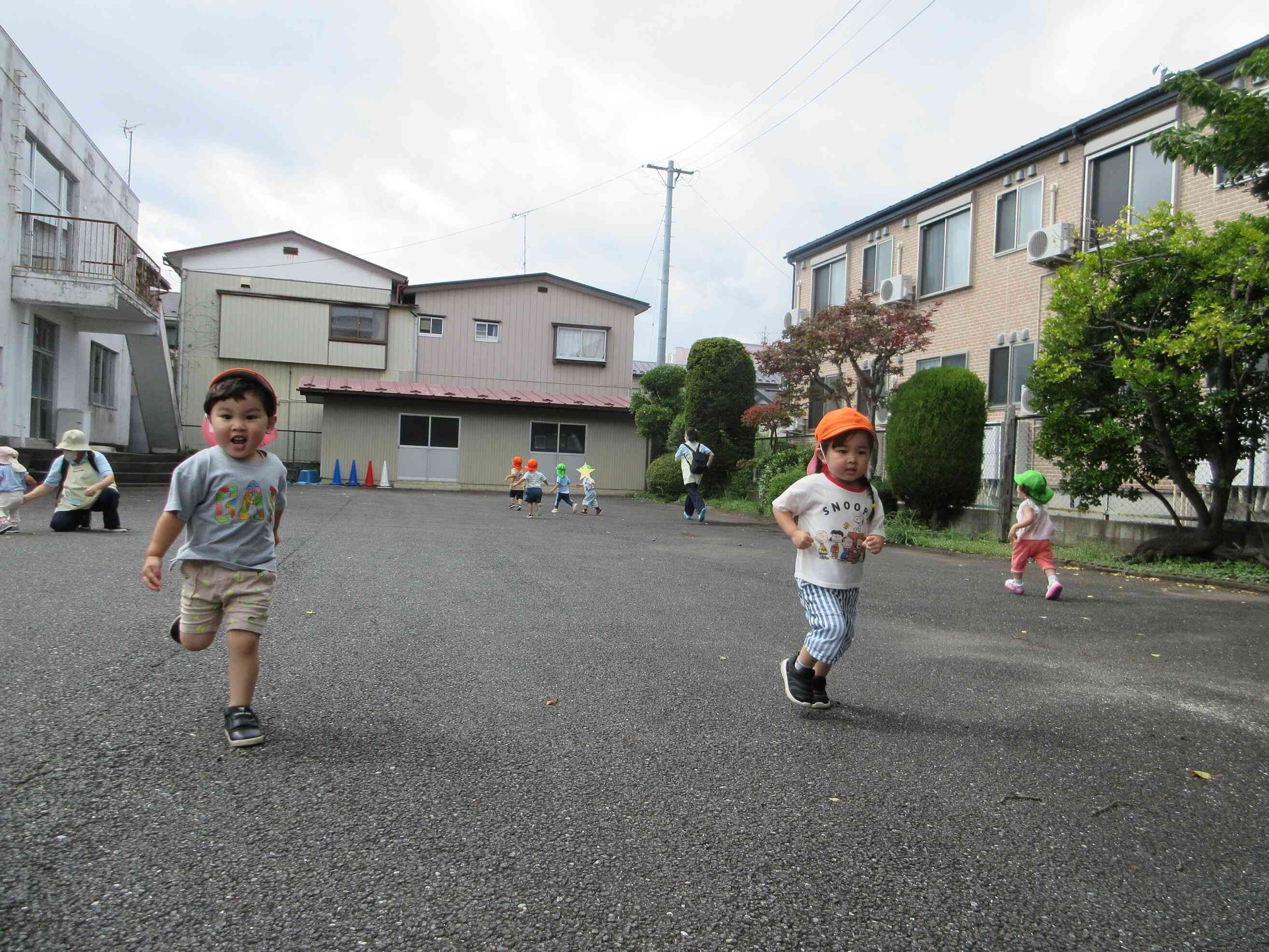 よーい、どん！