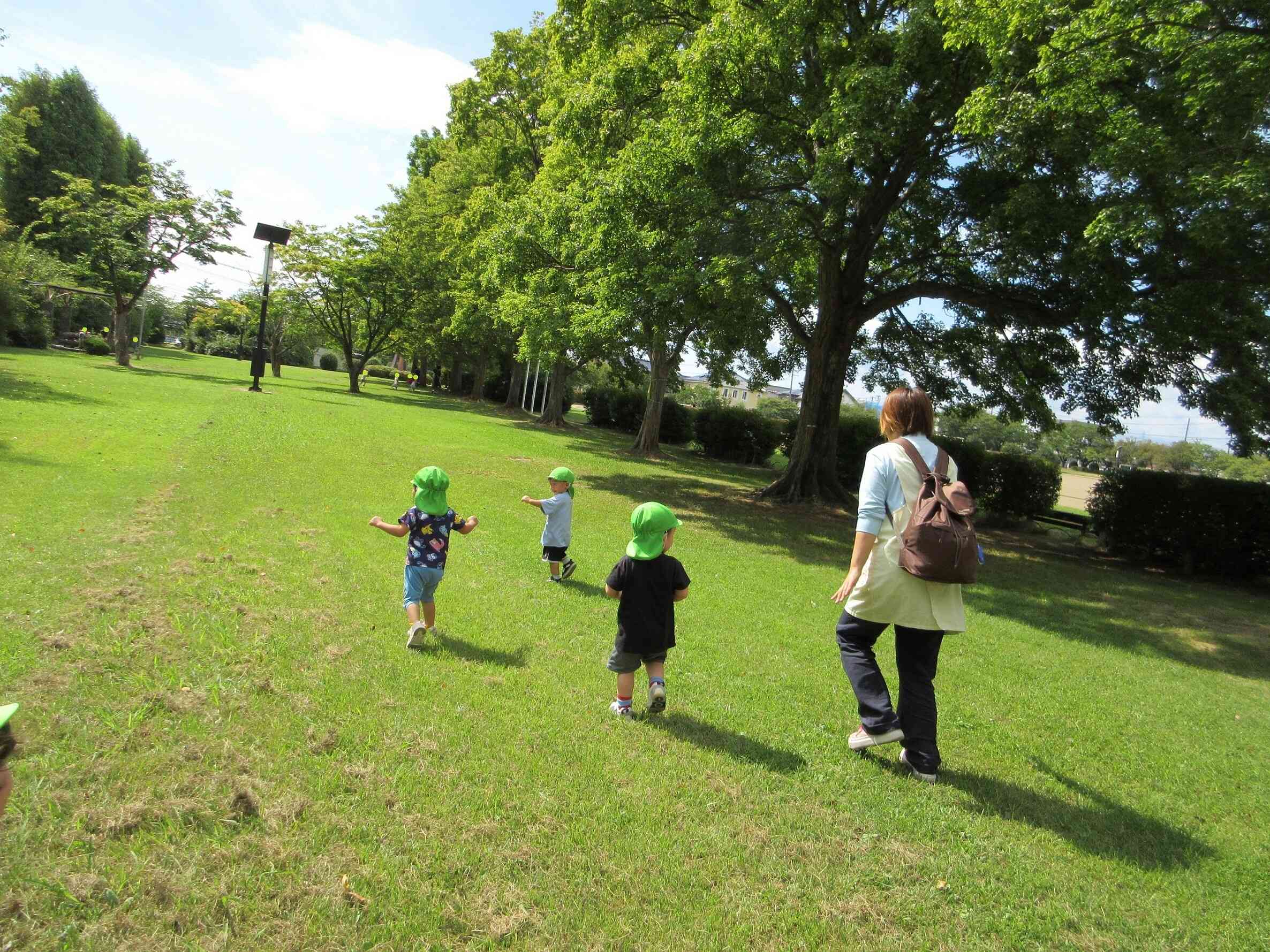 お散歩（水沢公園）