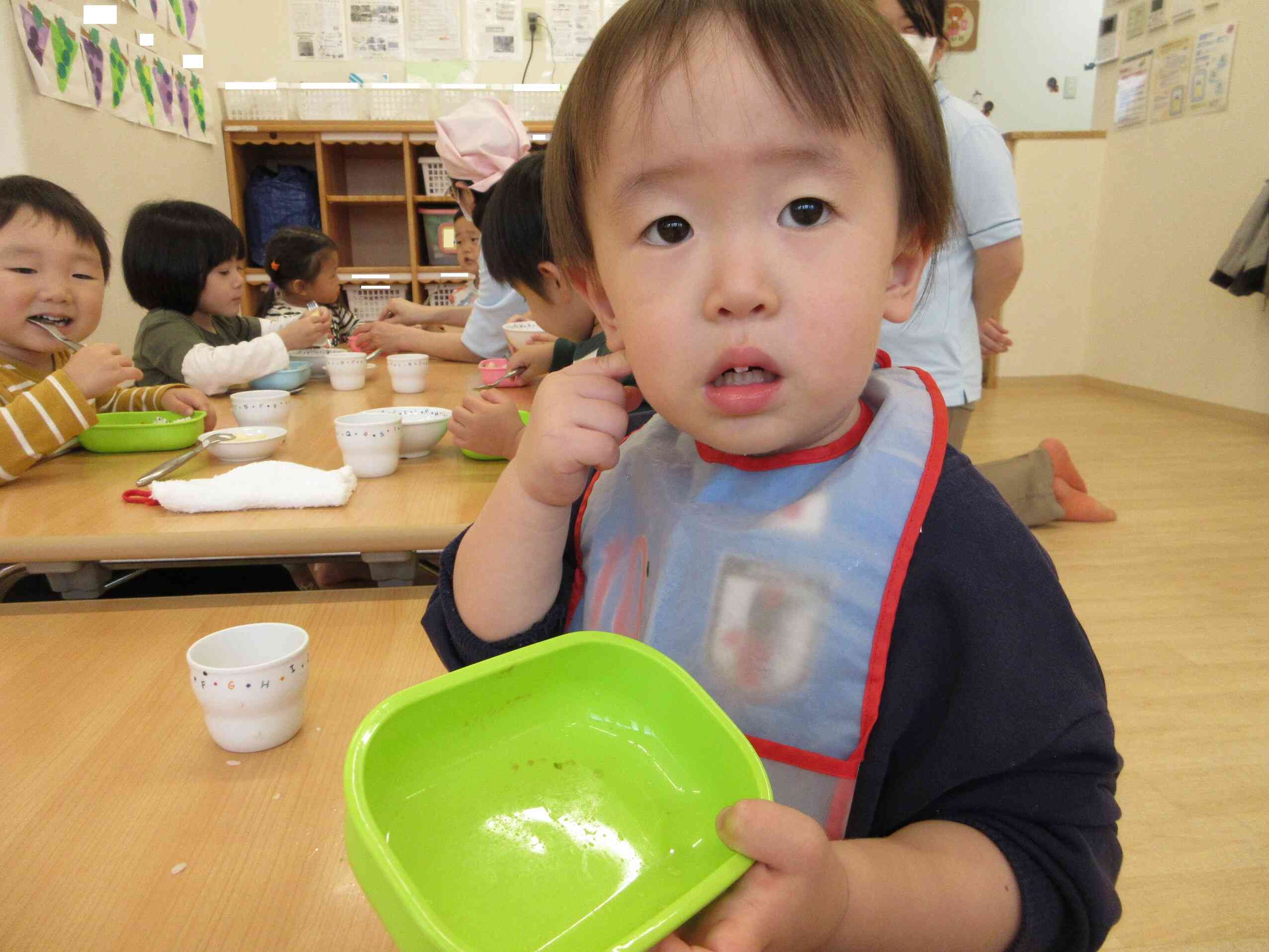 あっという間にキレイに完食です。