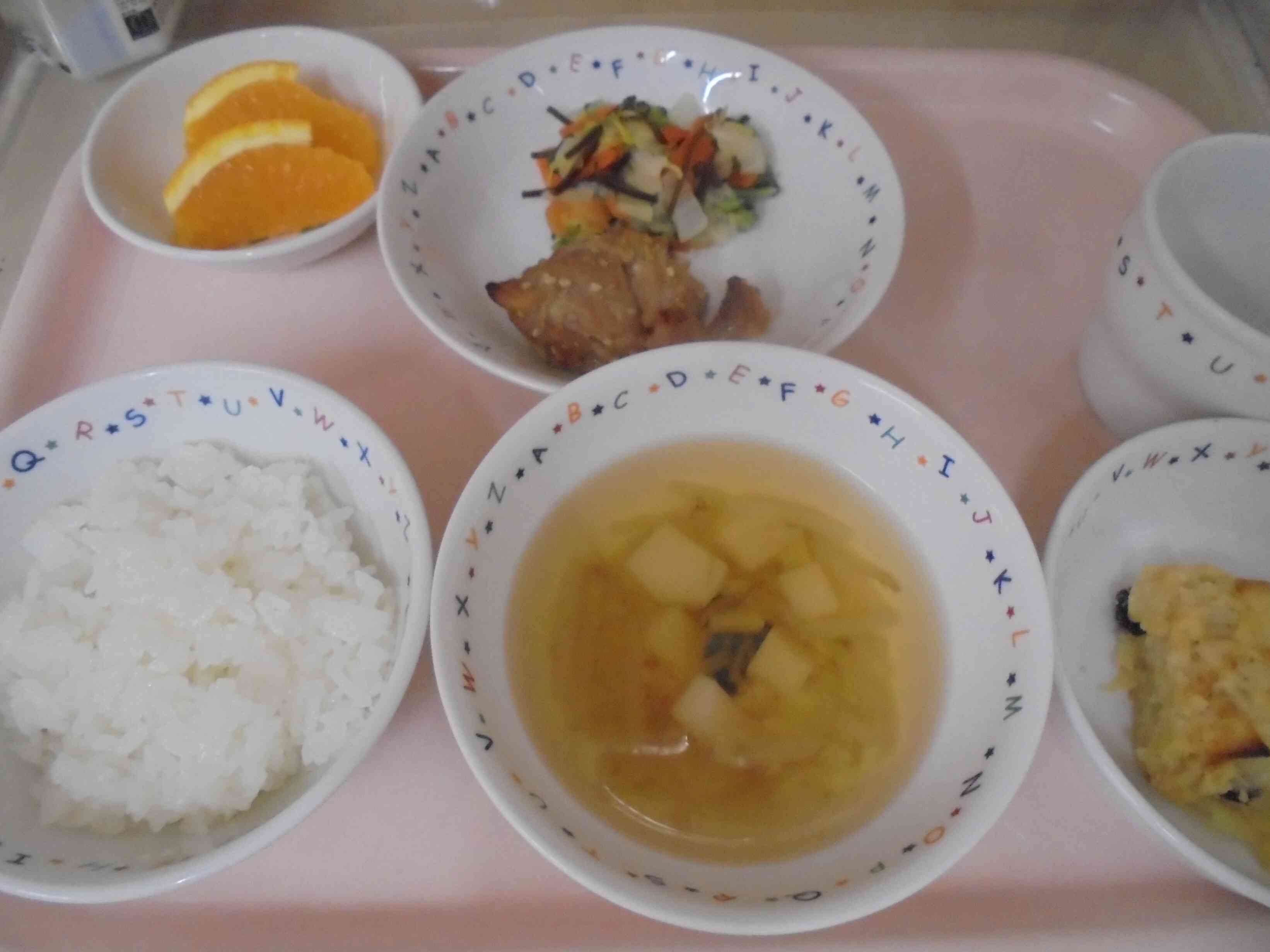 2月１２日（水曜日）のお給食