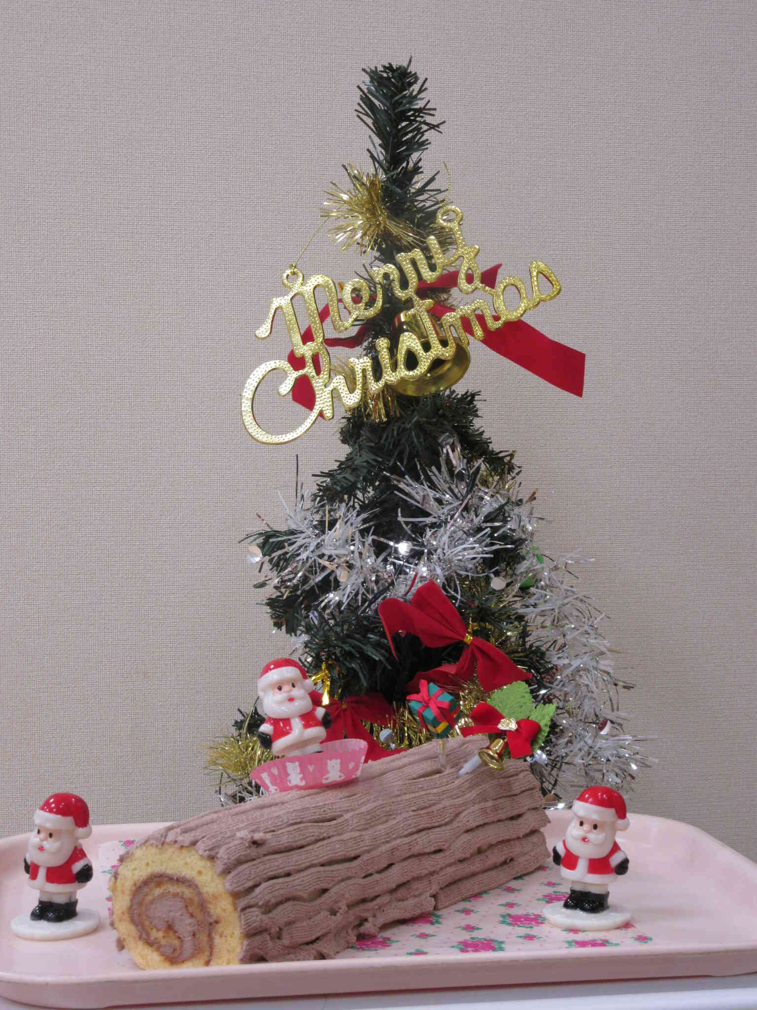 おやつはXmasケーキ♡　Happy　Xmas☆彡