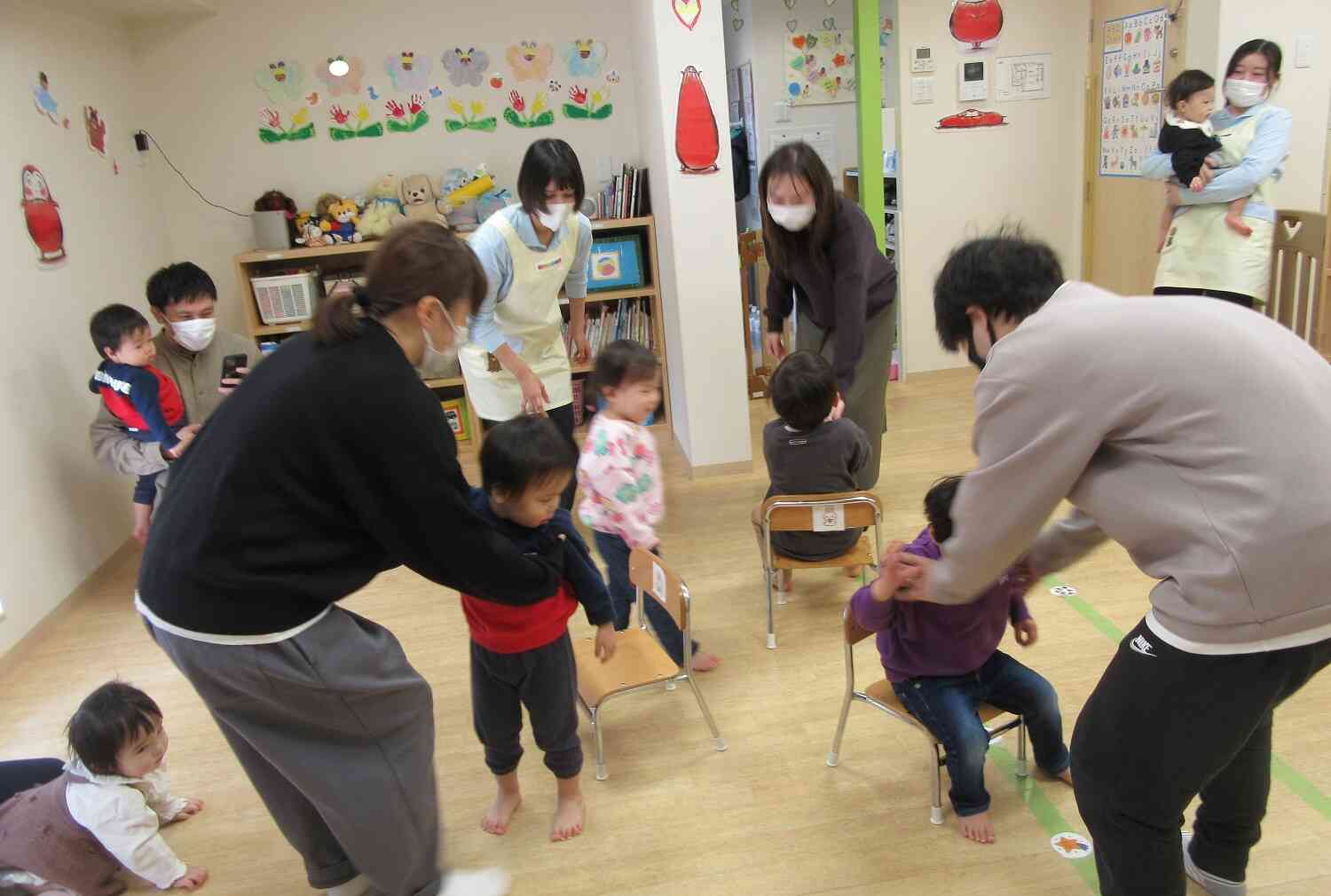 うさぎぐみ　保育参観☆彡