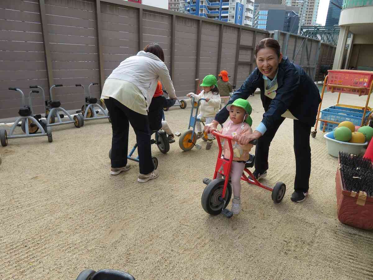 １歳児あひる組さんも行って来ました♪