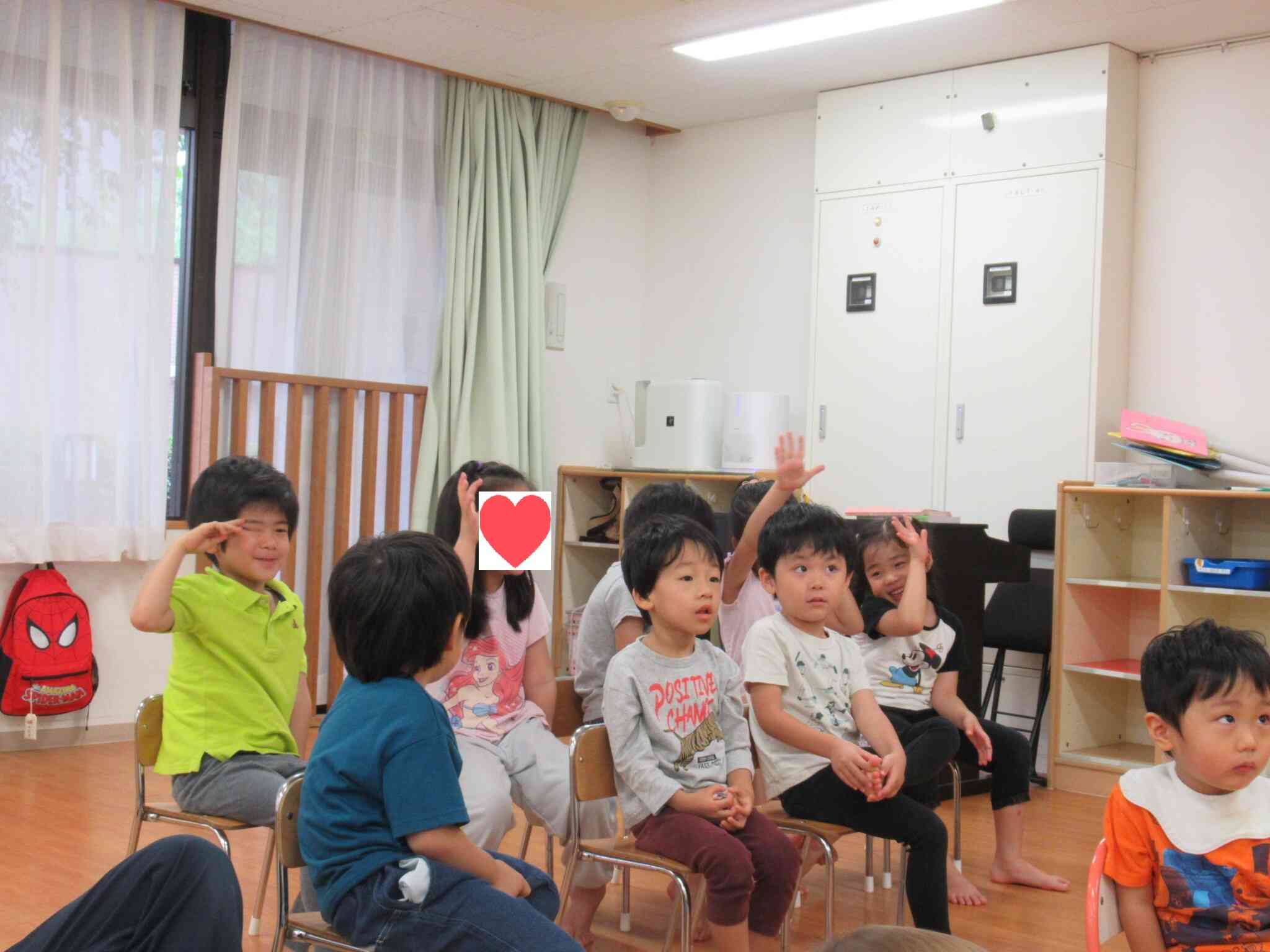 「お誕生日の子に質問したい人！」