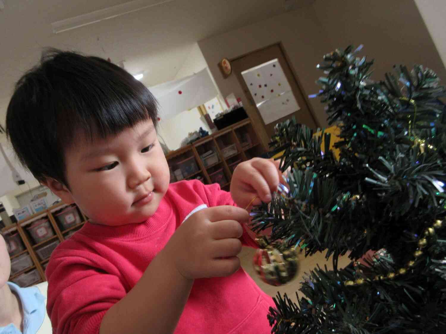 オーナメントで飾り付け☆