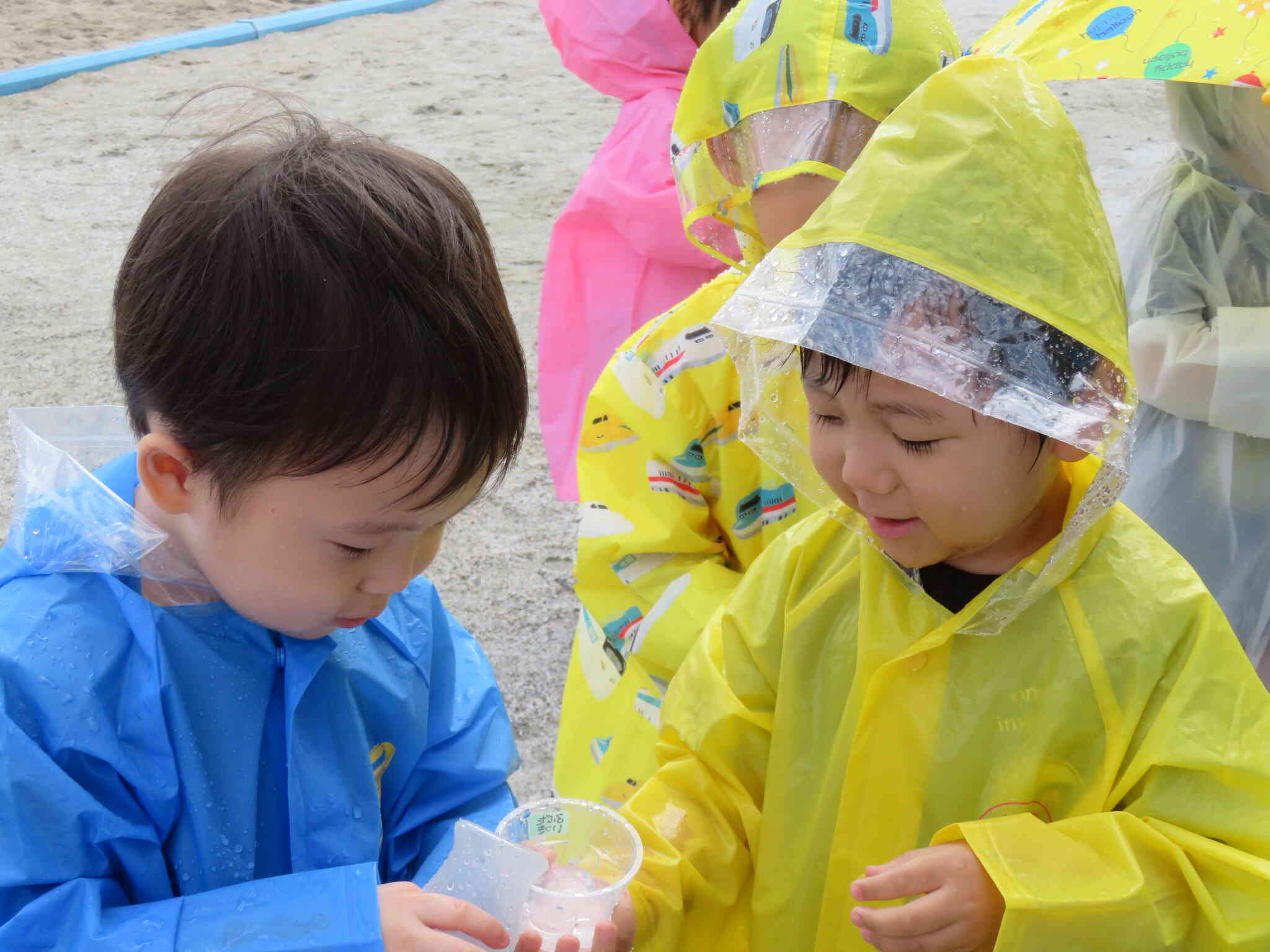 雨の音楽会をしたよ♪りす組(3歳児）