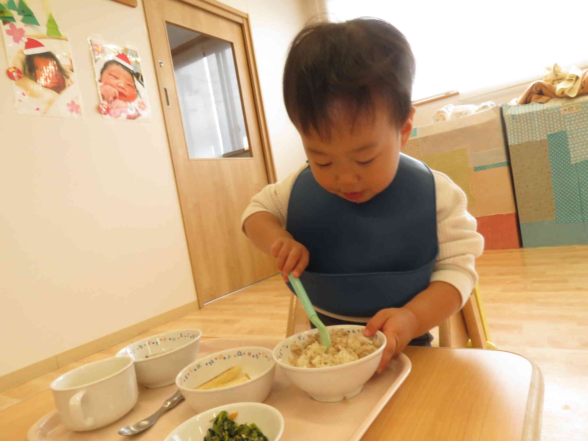 丼はまぜまぜして食べるよ！